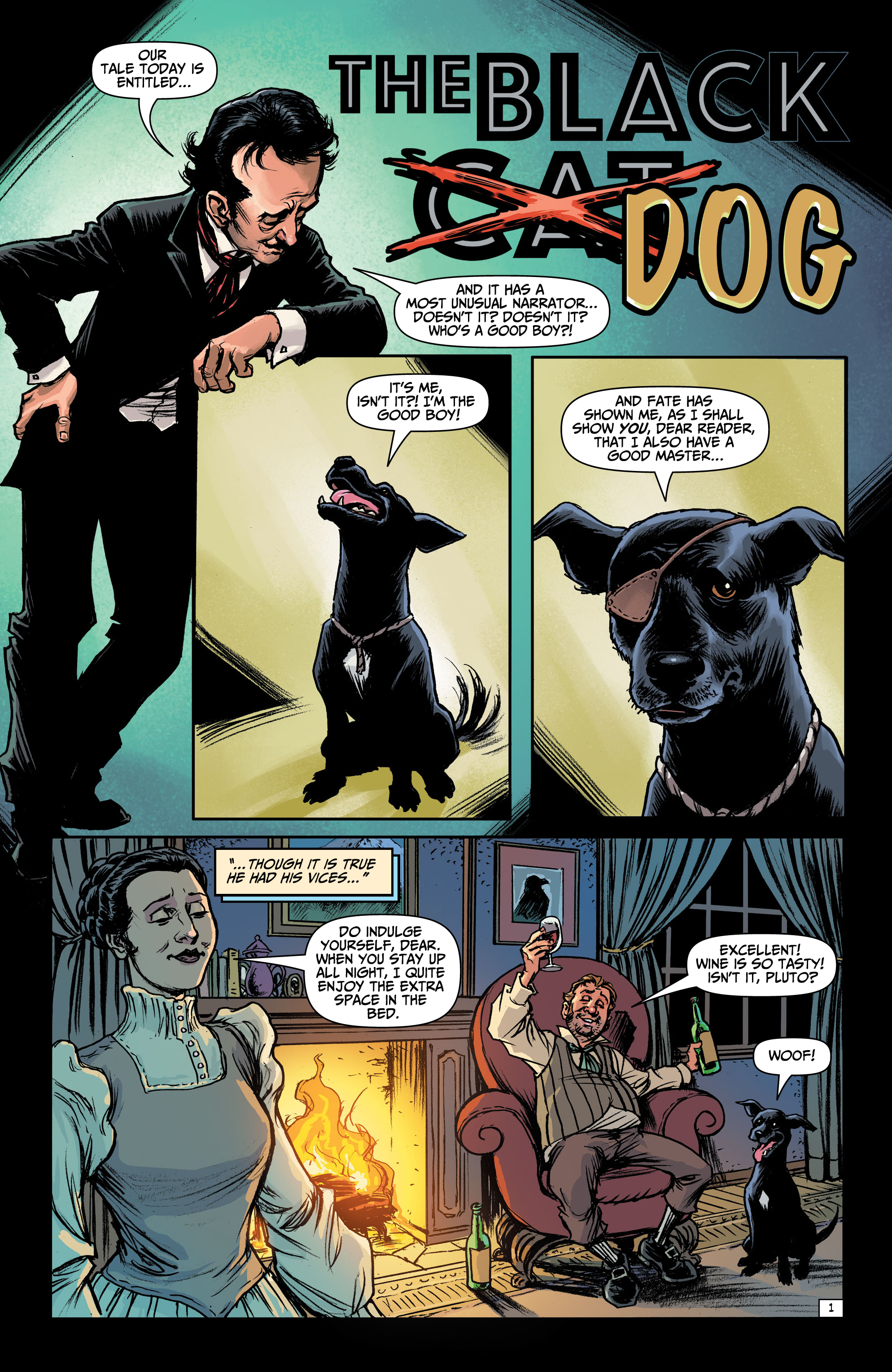 Edgar Allan Poe's Snifter Of Blood (2020-): Chapter 1 - Page 3