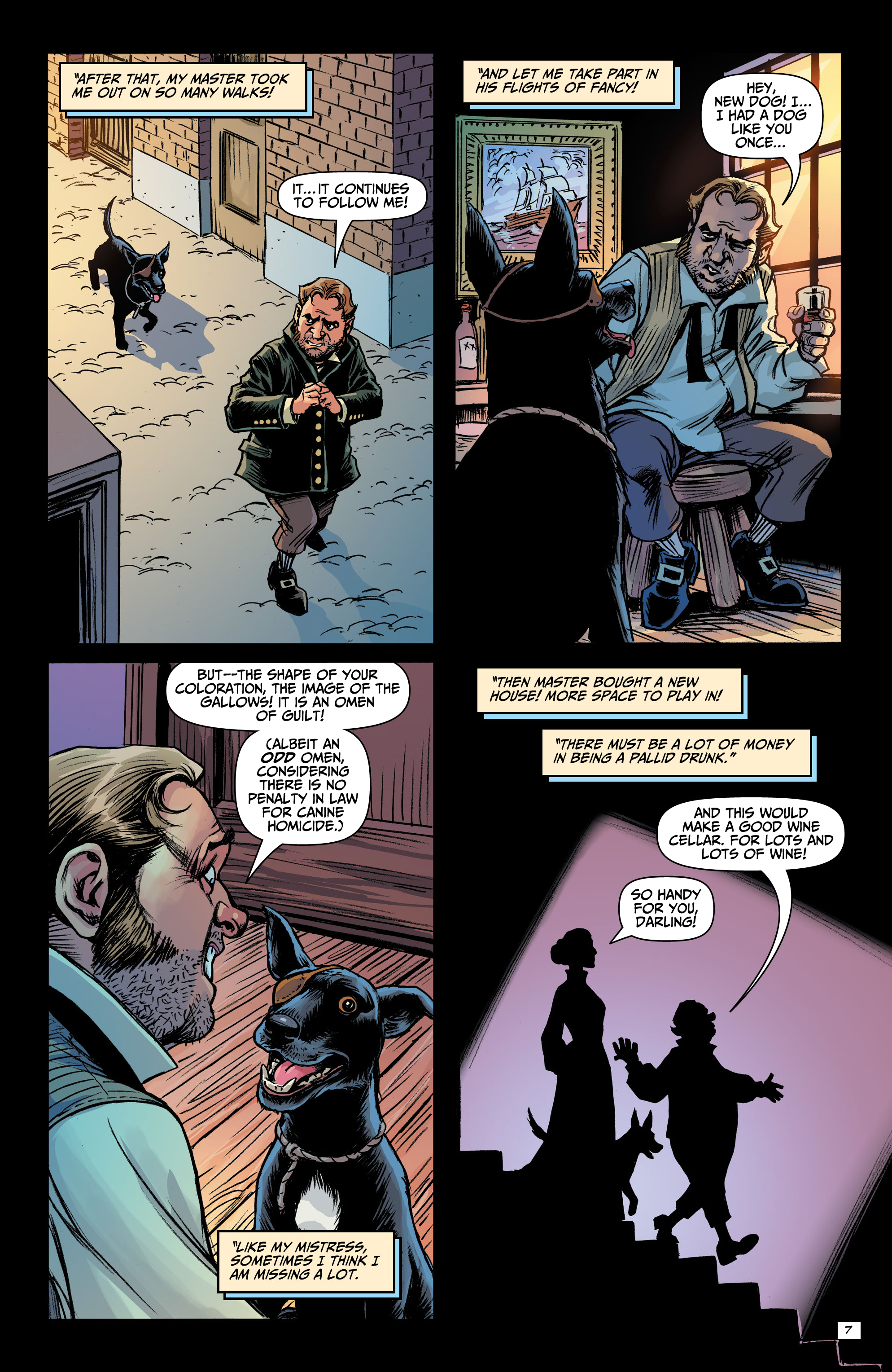 Edgar Allan Poe's Snifter Of Blood (2020-): Chapter 1 - Page 9