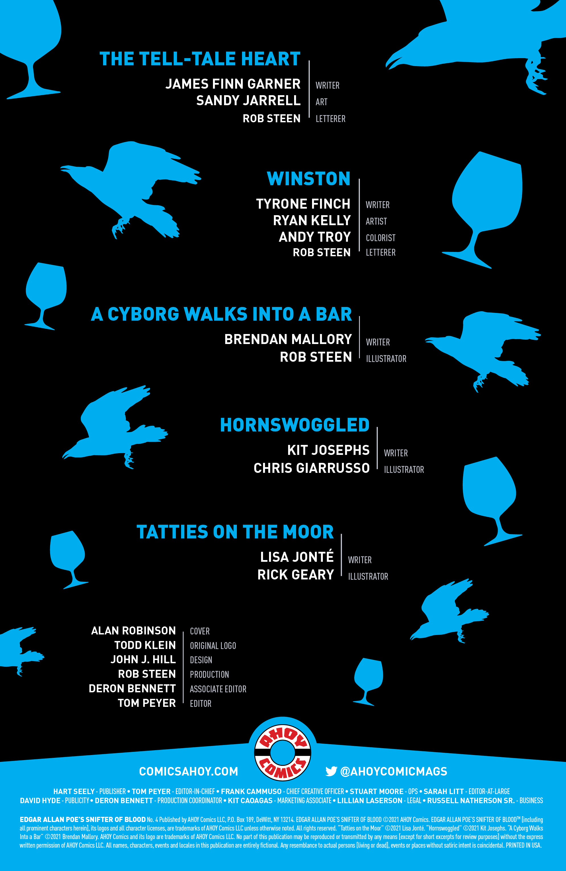 Edgar Allan Poe's Snifter Of Blood (2020-): Chapter 4 - Page 2