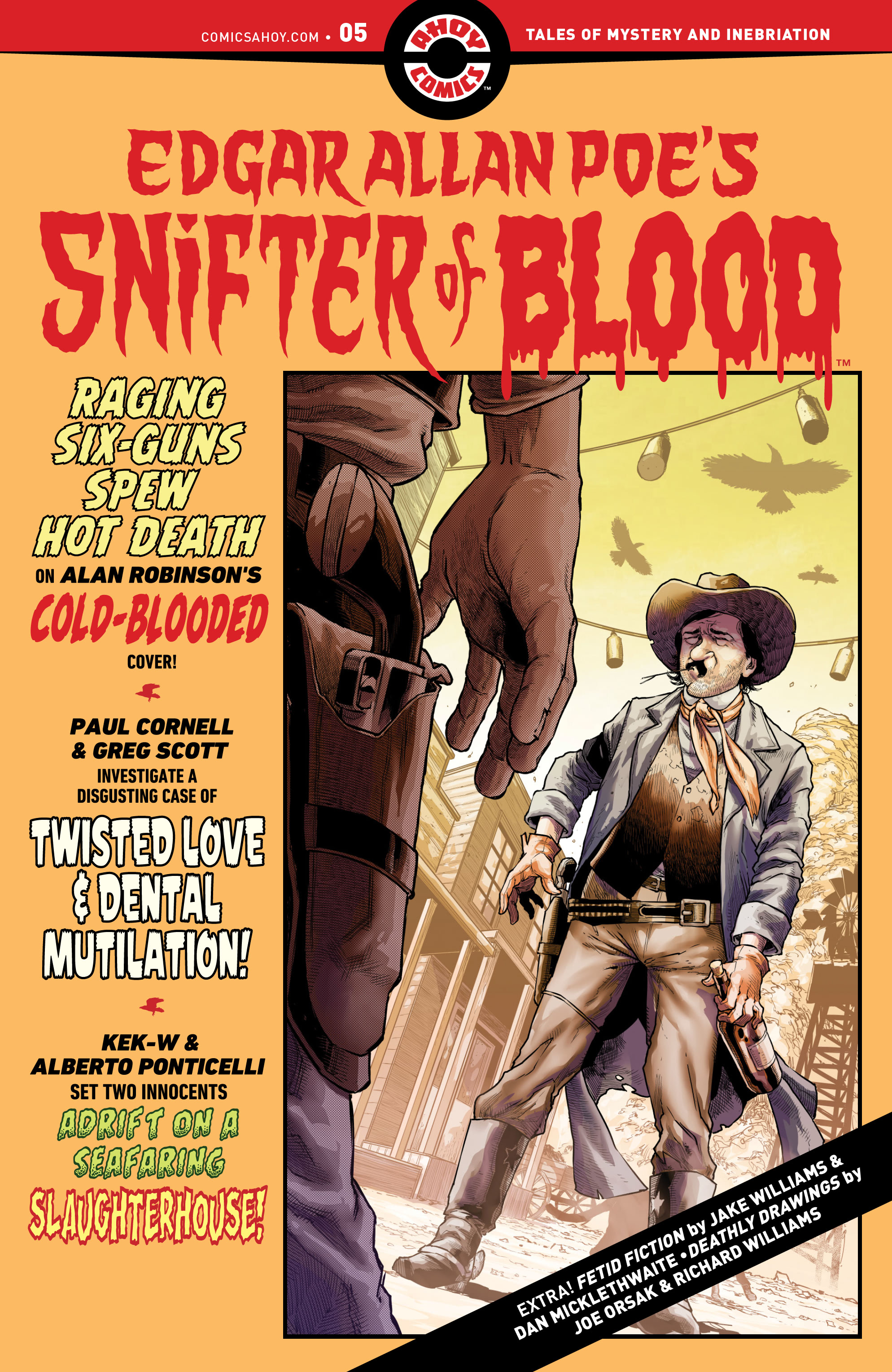 Edgar Allan Poe's Snifter Of Blood (2020-): Chapter 5 - Page 1