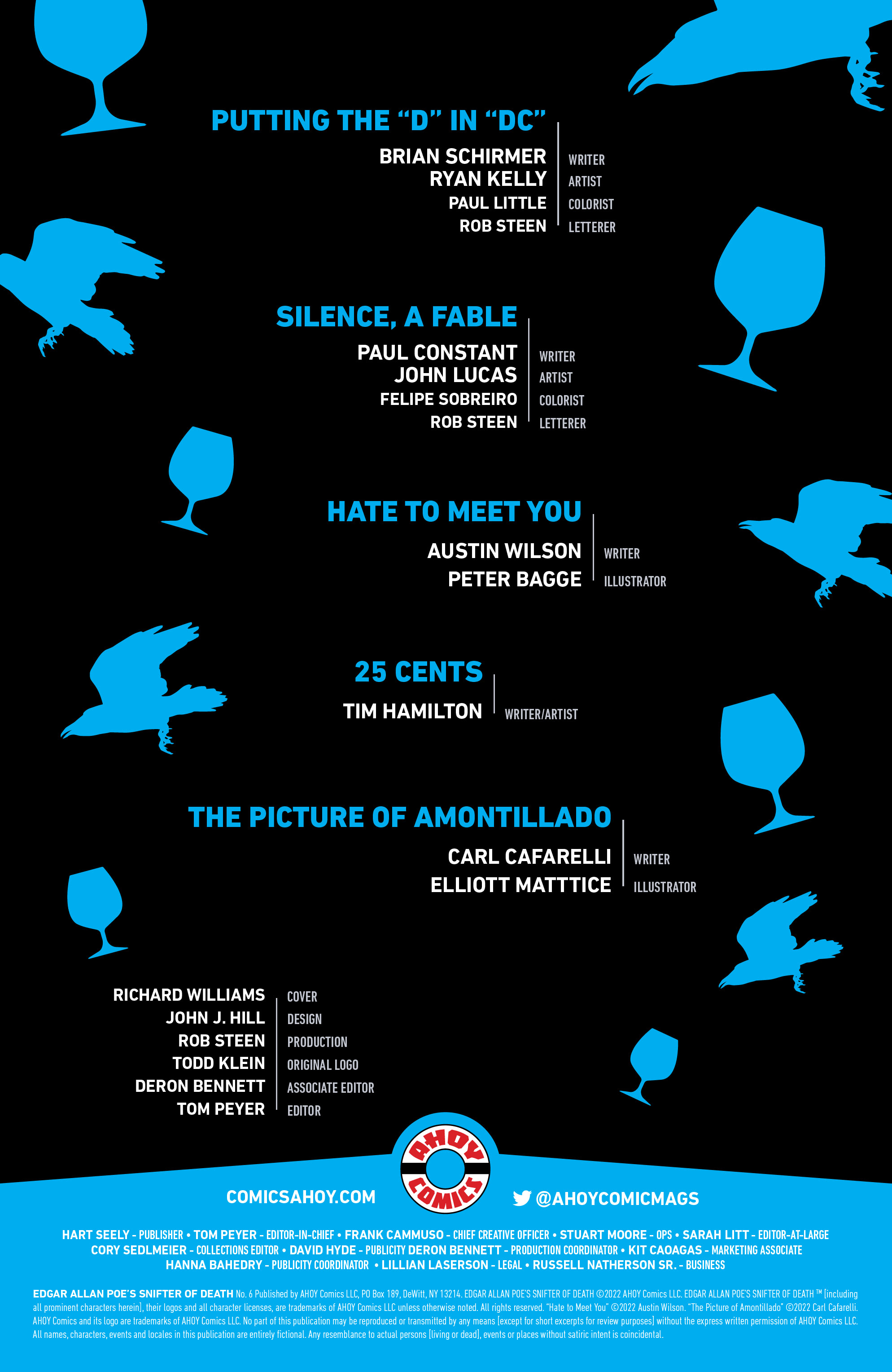 Edgar Allan Poe's Snifter of Death (2021-): Chapter 6 - Page 2