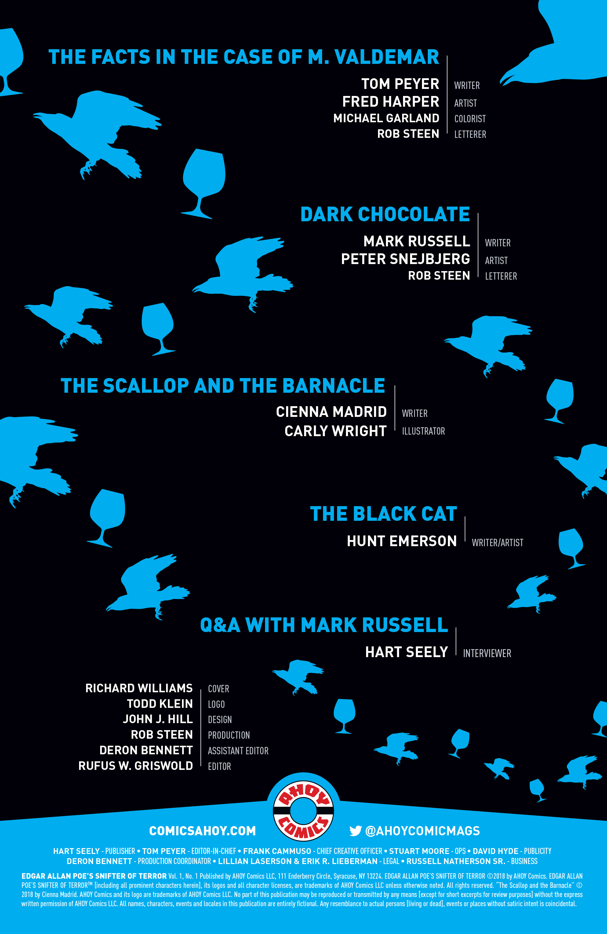 Edgar Allan Poe's Snifter Of Terror (2018-): Chapter 1 - Page 2