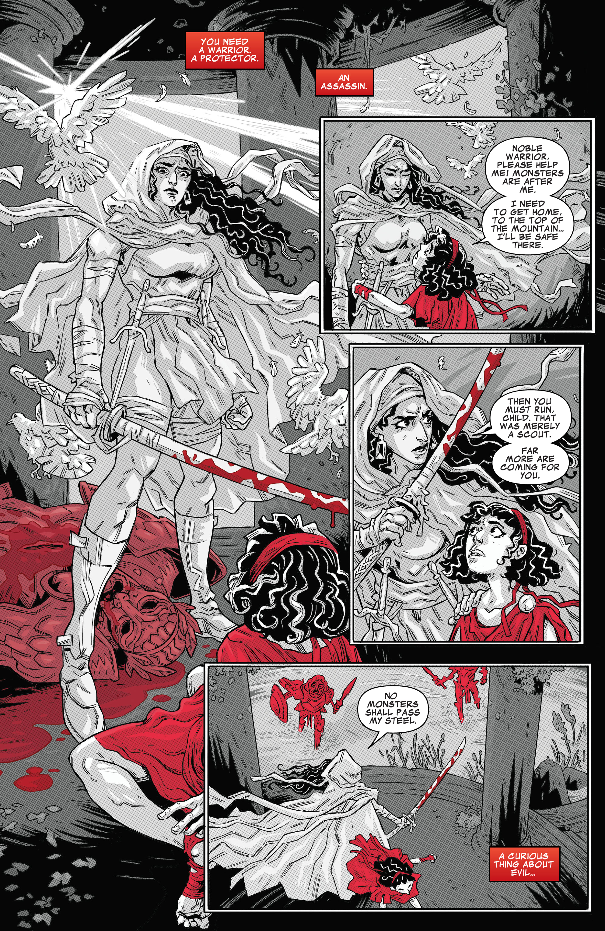 Elektra: Black, White & Blood (2022-): Chapter 1 - Page 24