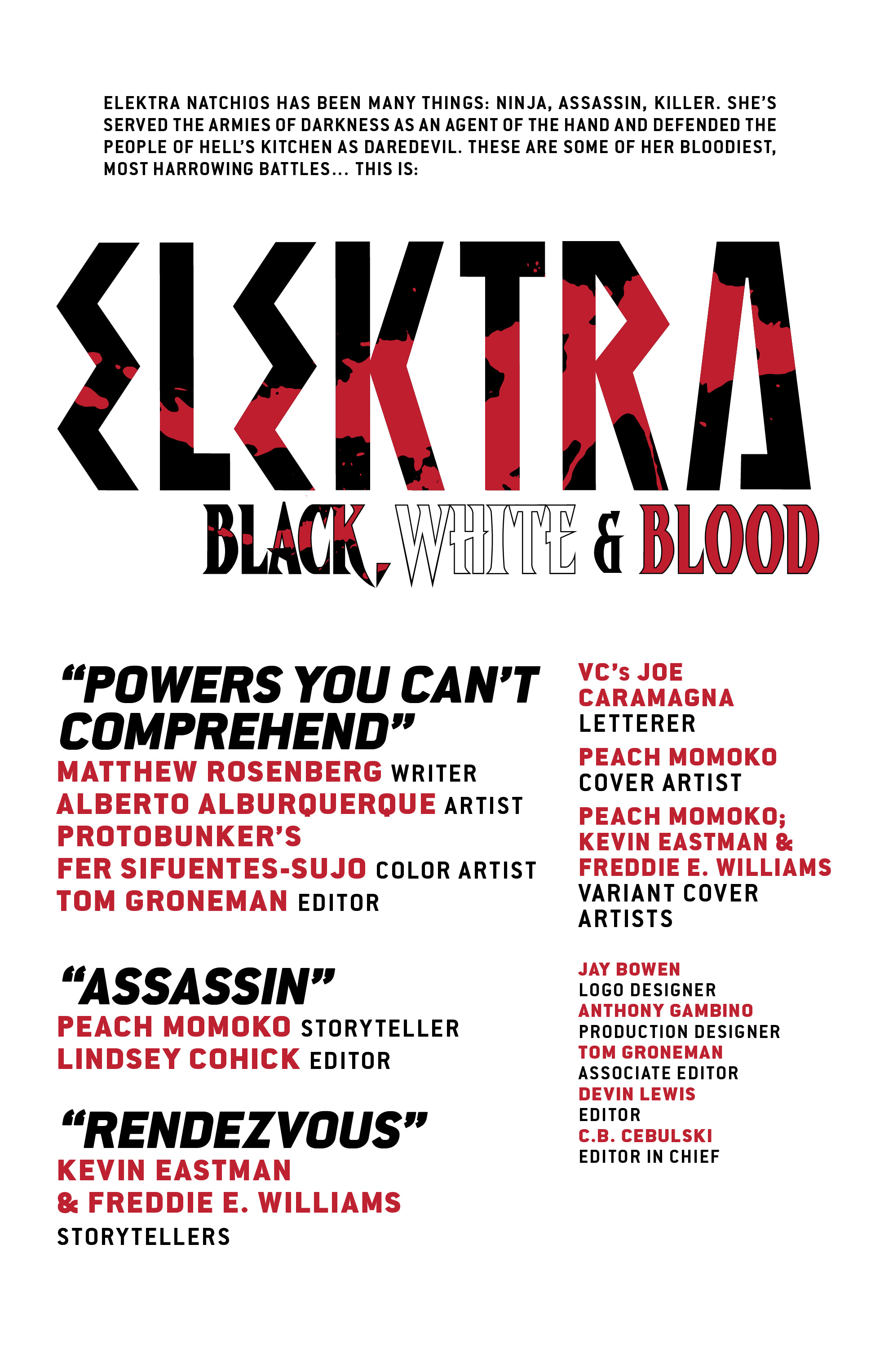 Elektra: Black, White & Blood (2022-): Chapter 4 - Page 2