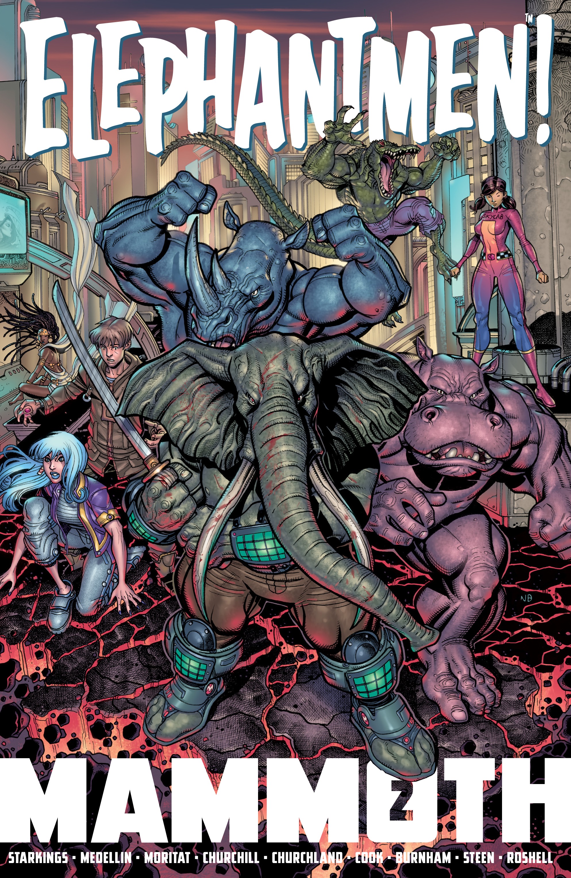 Elephantmen: Mammoth (2014-): Chapter 2 - Page 1