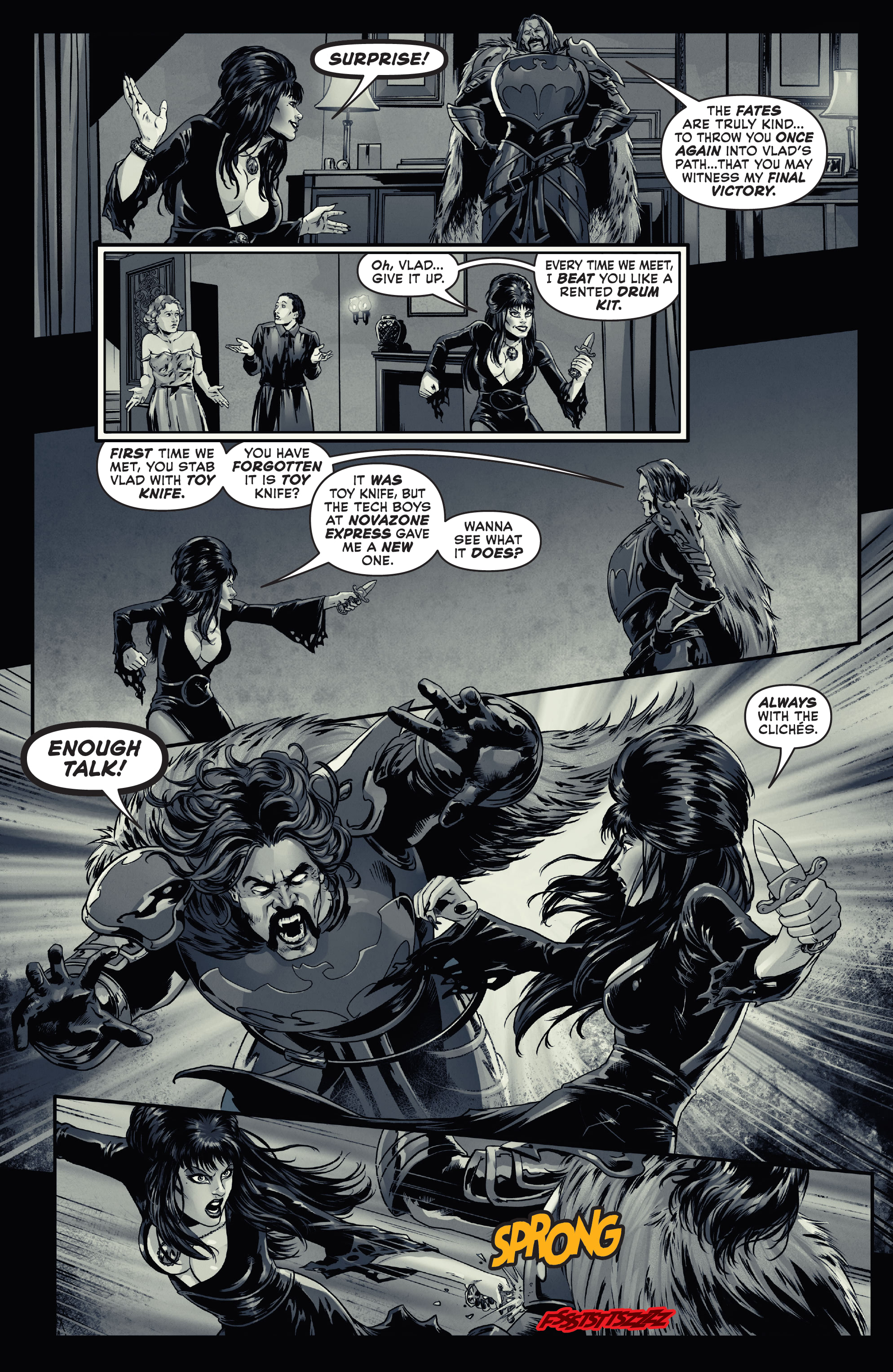 Elvira in Monsterland (2023-): Chapter 1 - Page 14