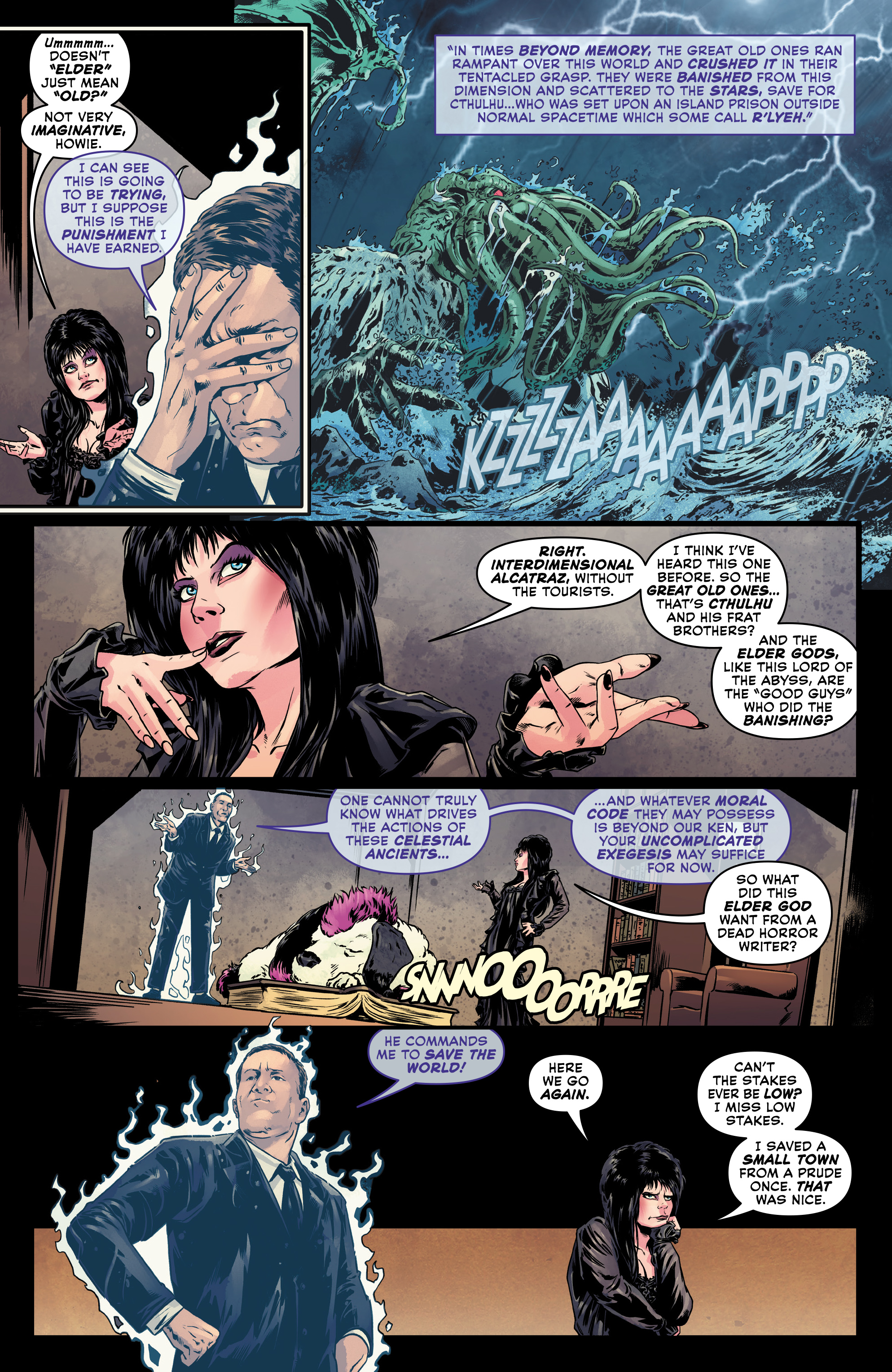 Elvira Meets H.P. Lovecraft (2024-): Chapter 1 - Page 13