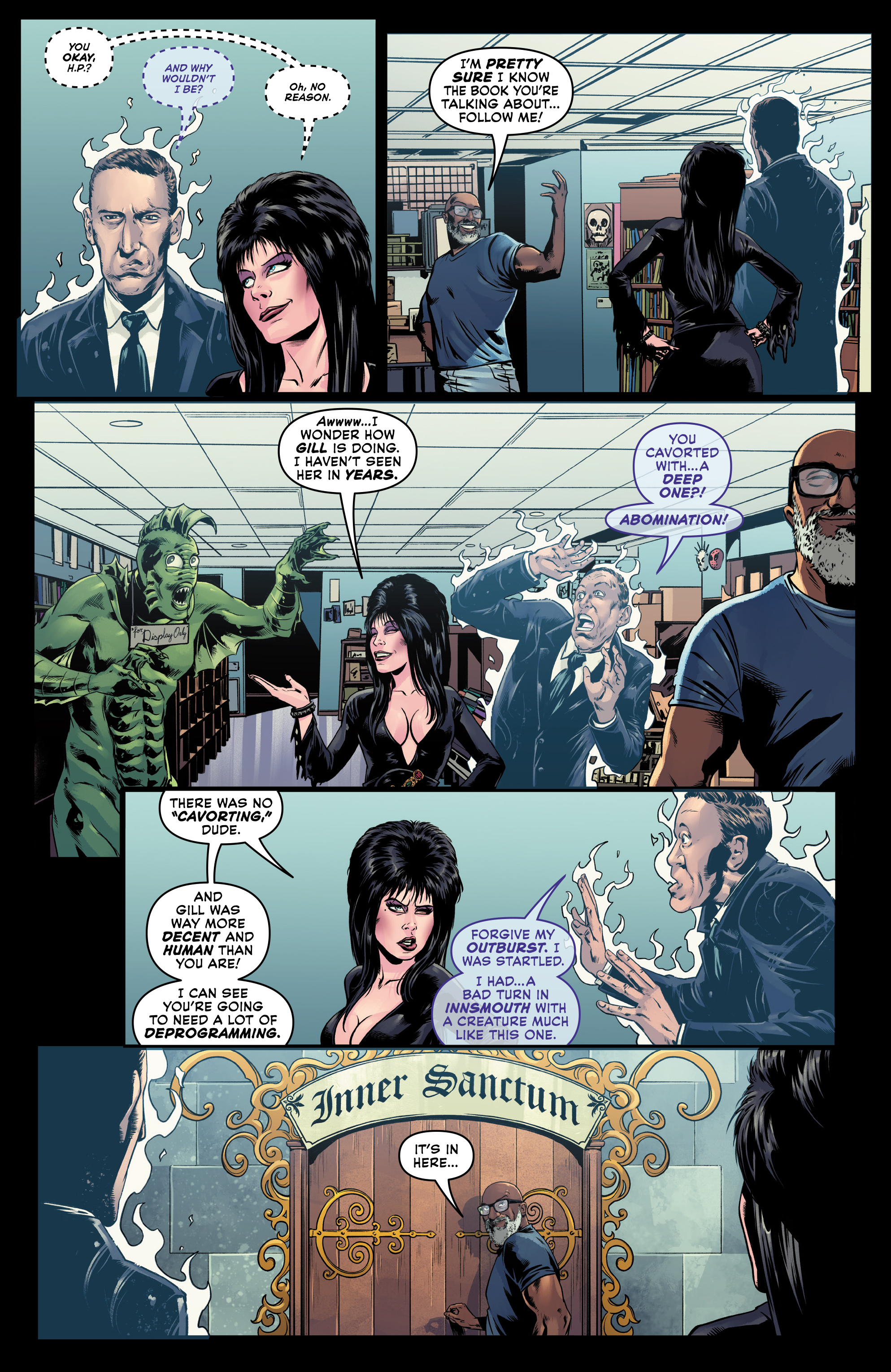 Elvira Meets H.P. Lovecraft (2024-): Chapter 1 - Page 18