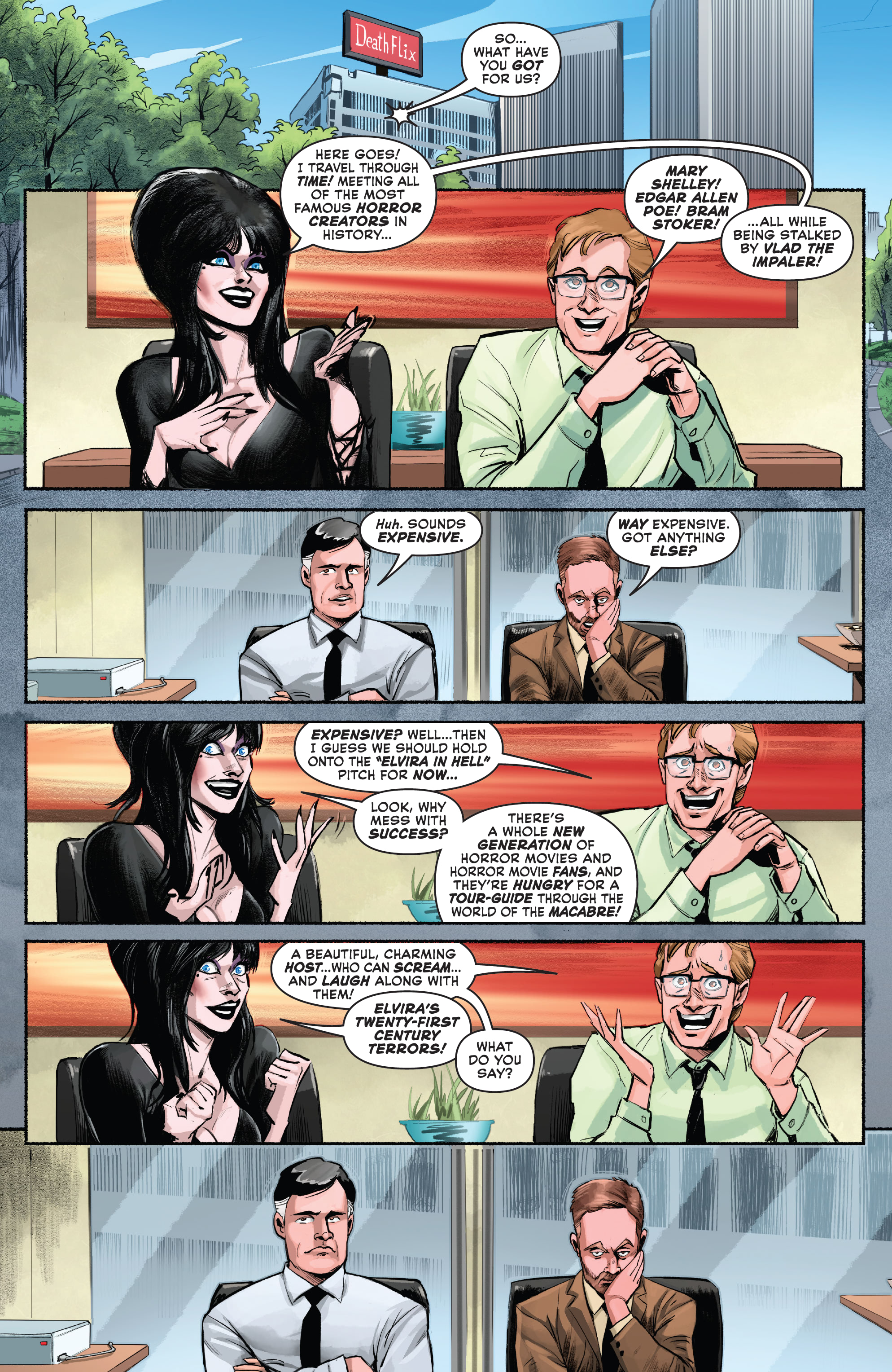 Elvira Meets Vincent Price (2021-): Chapter 1 - Page 6