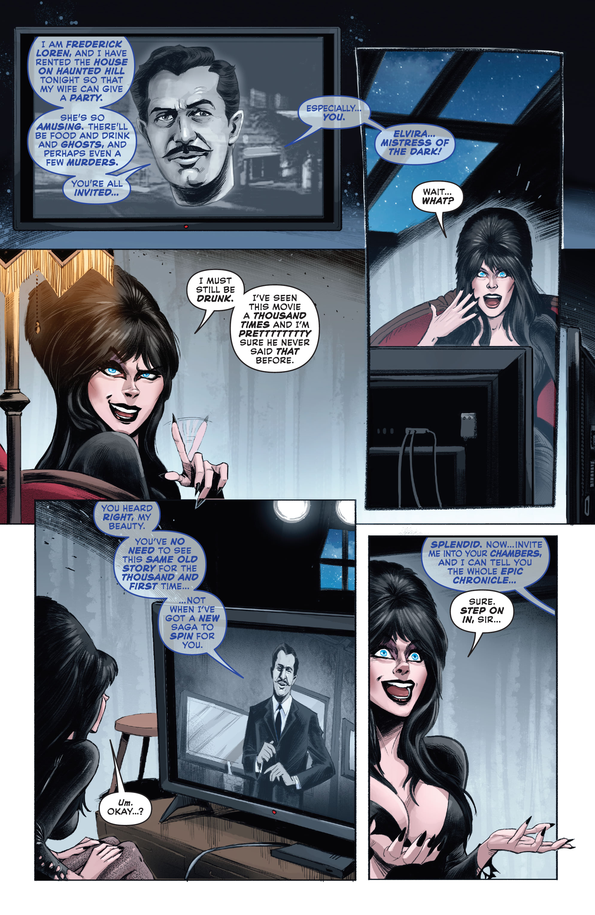 Elvira Meets Vincent Price (2021-): Chapter 1 - Page 16