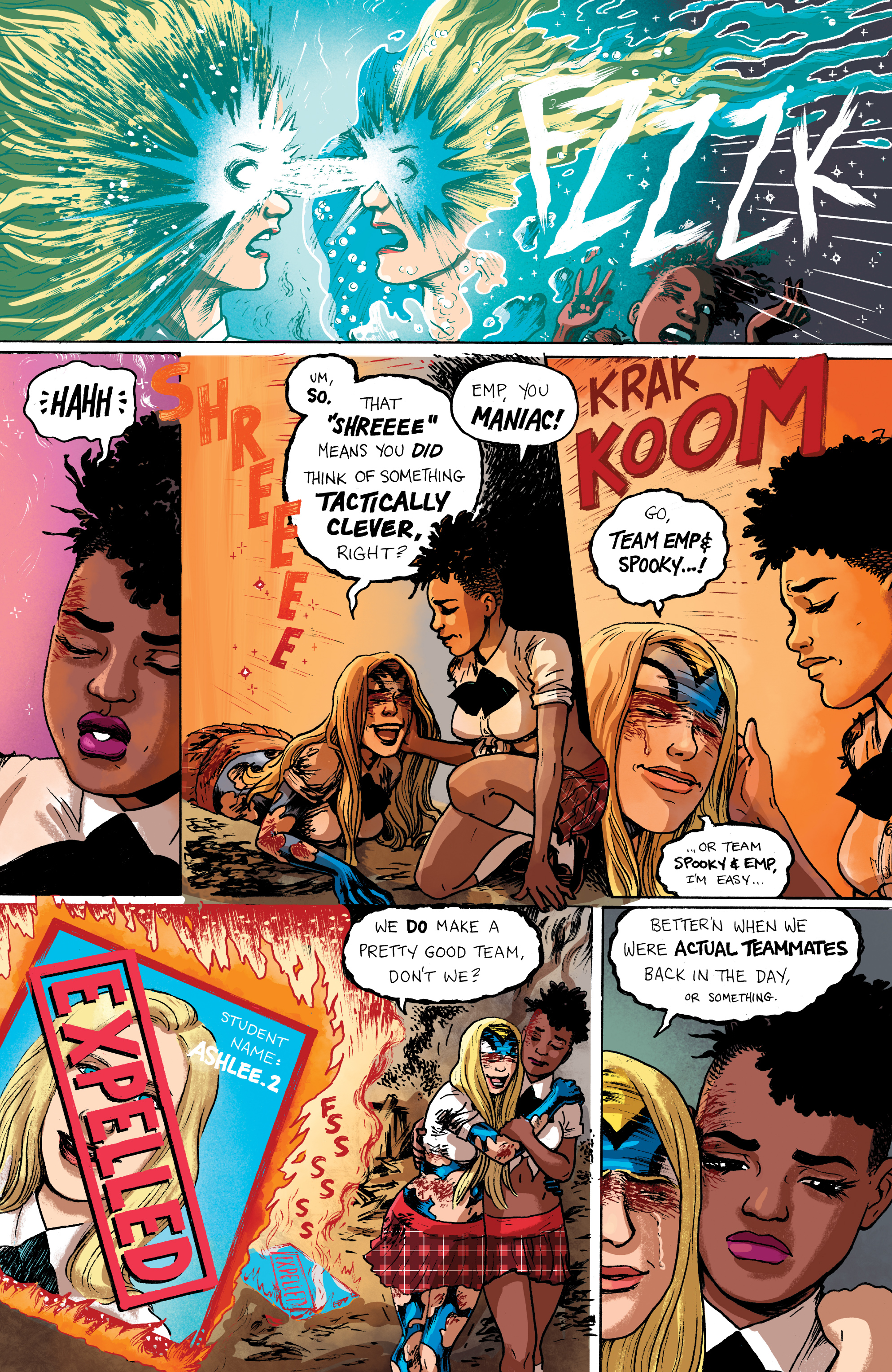 Empowered And Sistah Spookys High School Hell (2017): Chapter 5 - Page 8