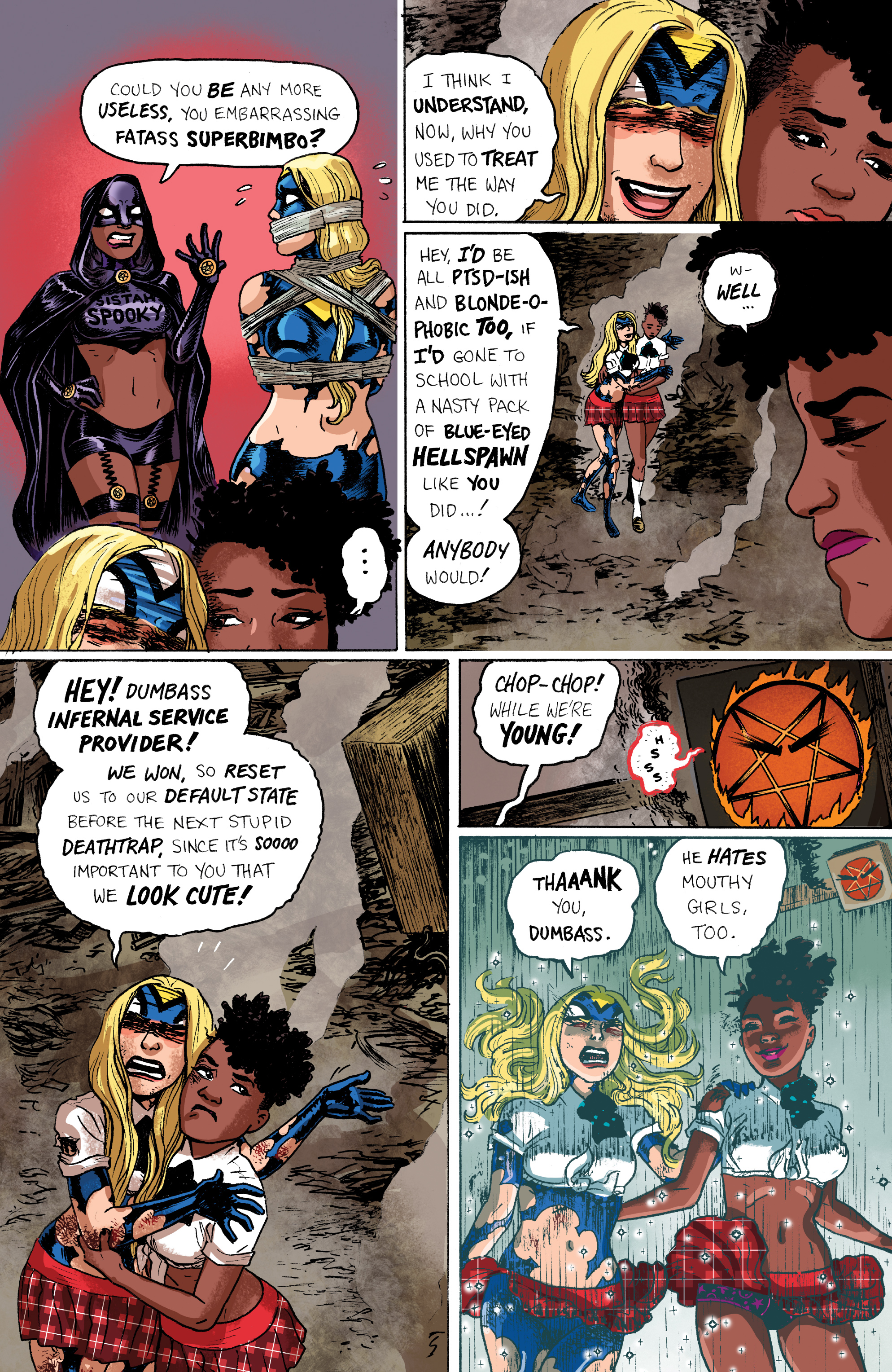 Empowered And Sistah Spookys High School Hell (2017): Chapter 5 - Page 9