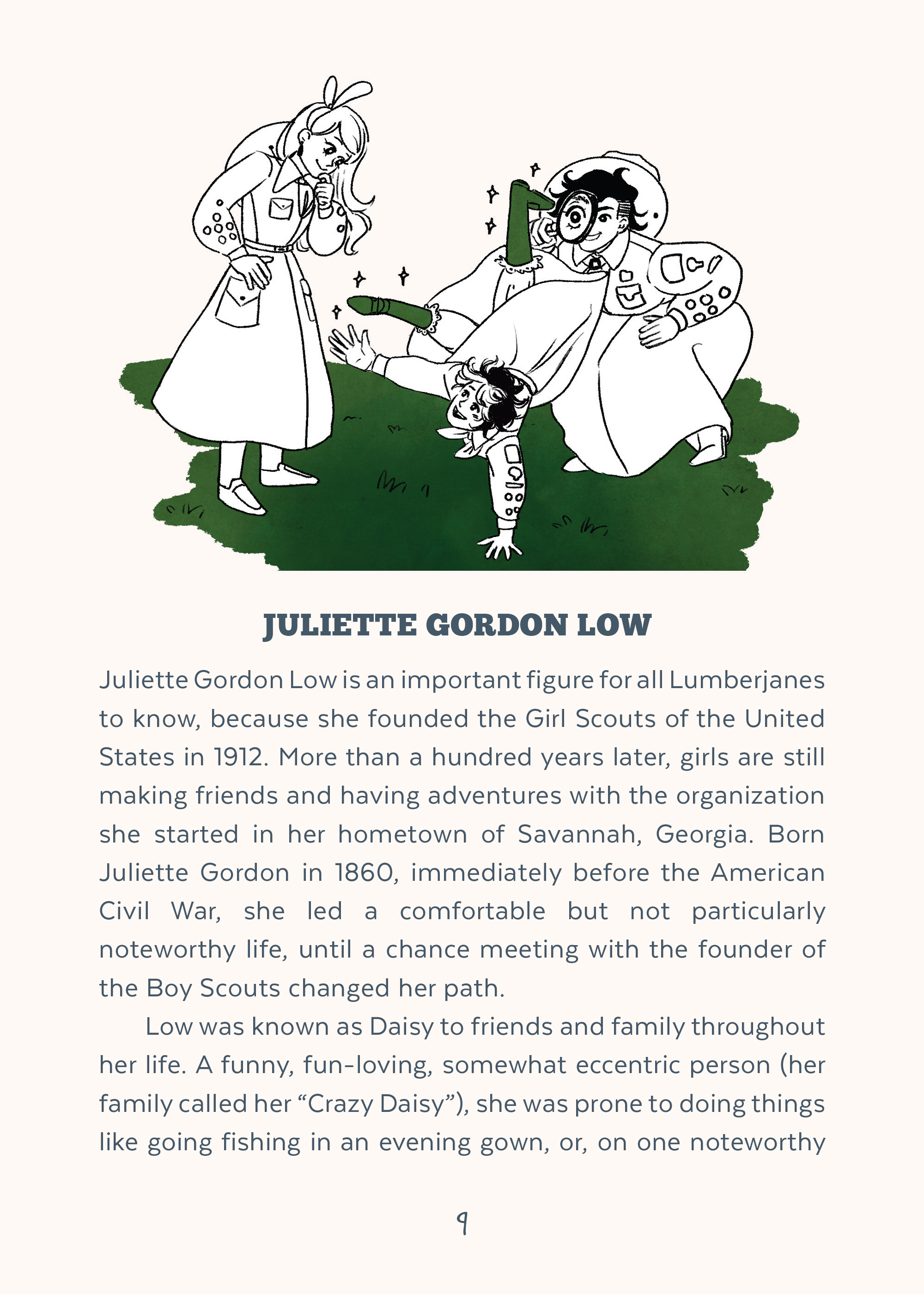 Encyclopedia Lumberjanica: An Illustrated Guide to the World of Lumberjanes (2020): Chapter 1 - Page 8