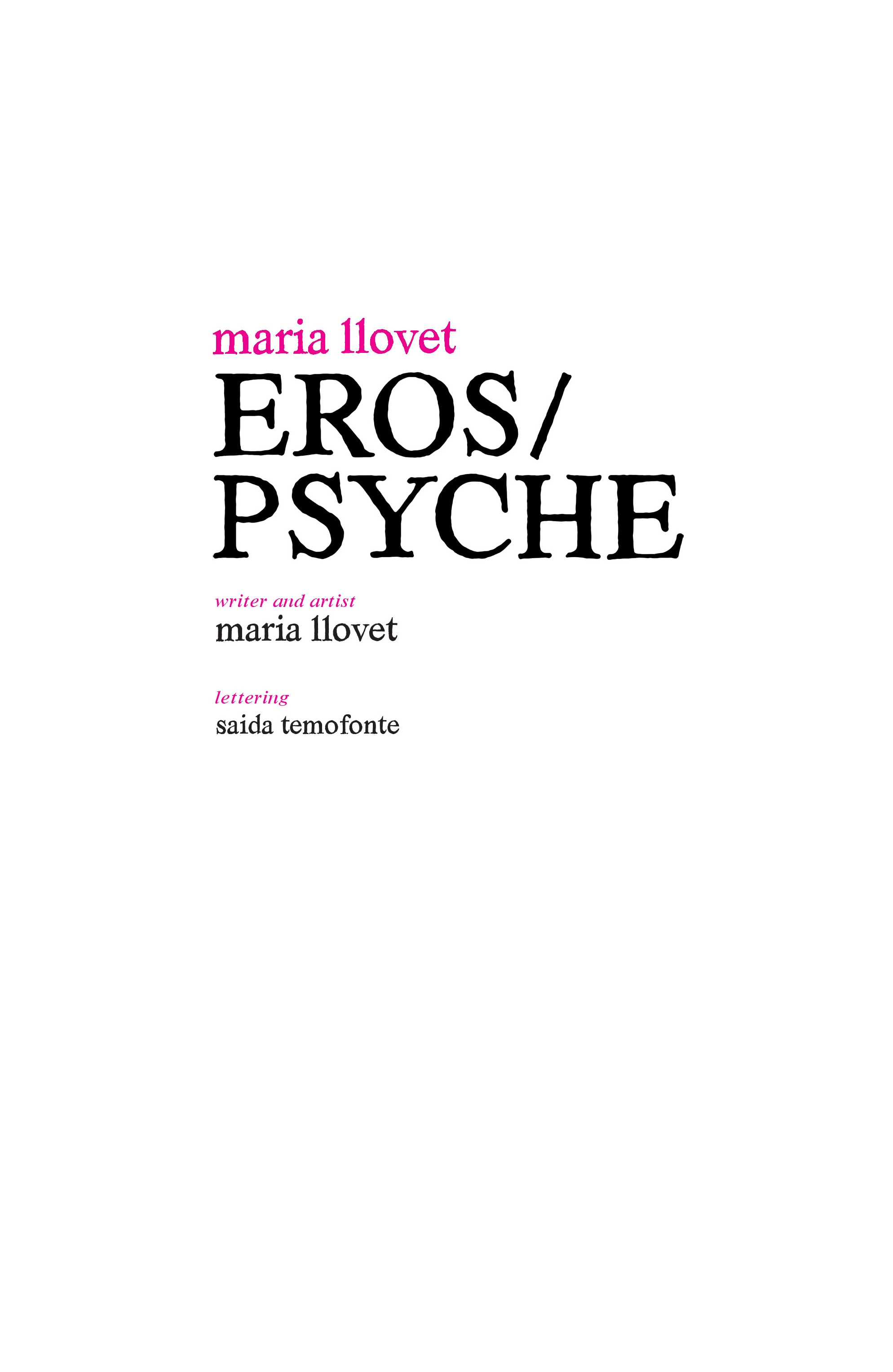 Eros Psyche (2021): Chapter TP - Page 5