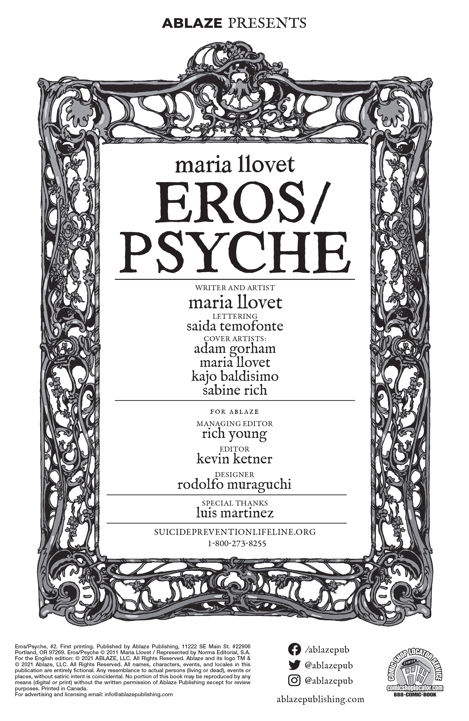 Eros/Psyche (2021-): Chapter 2 - Page 2