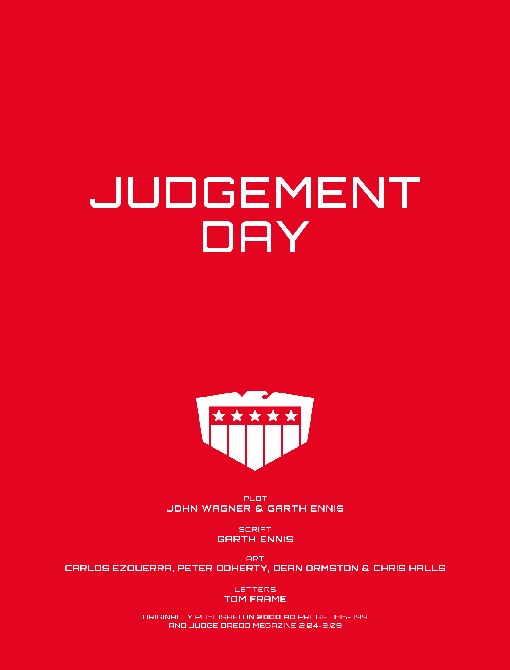 Essential Judge Dredd: Judgement Day (2023): Chapter TP - Page 4