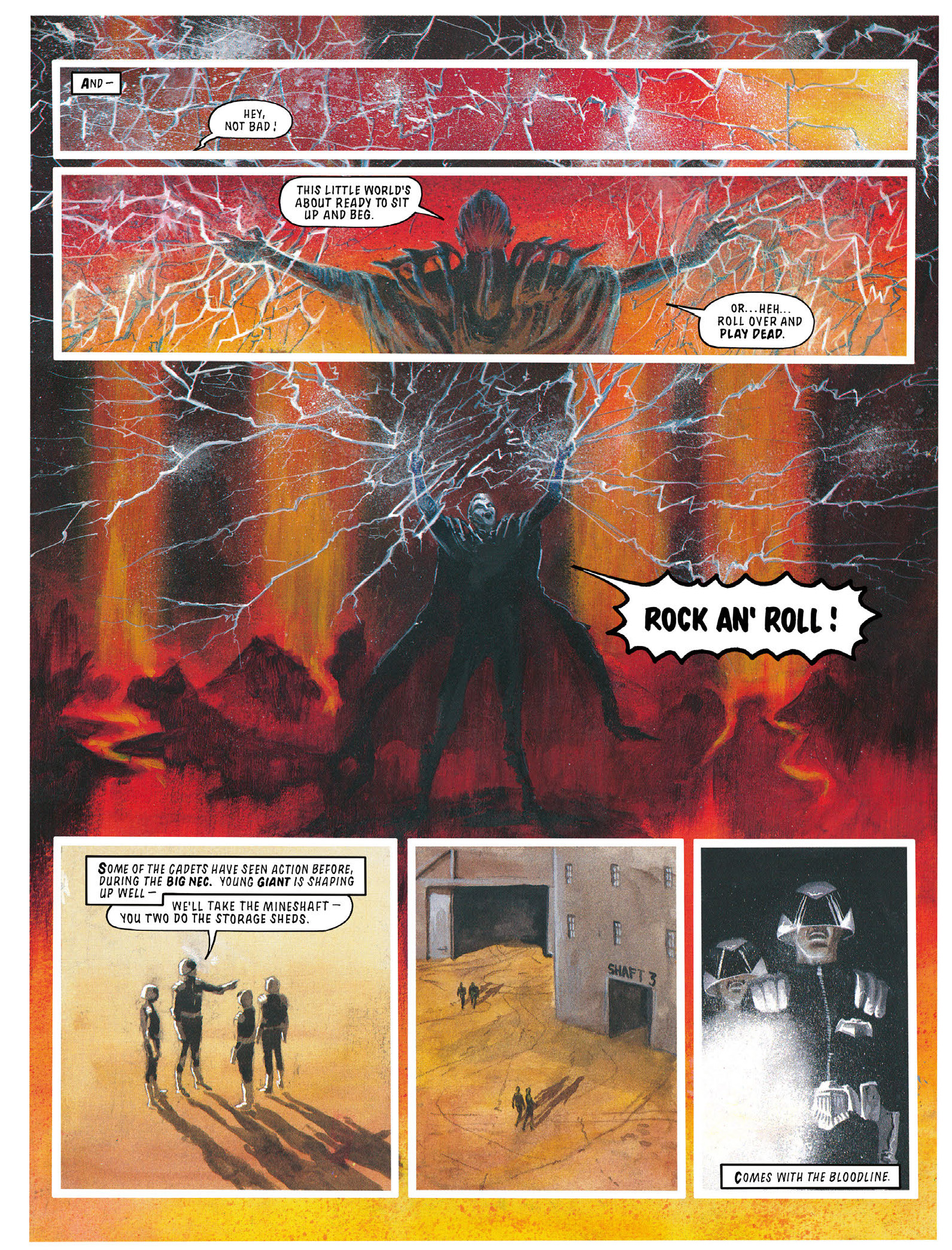 Essential Judge Dredd: Judgement Day (2023): Chapter TP - Page 8