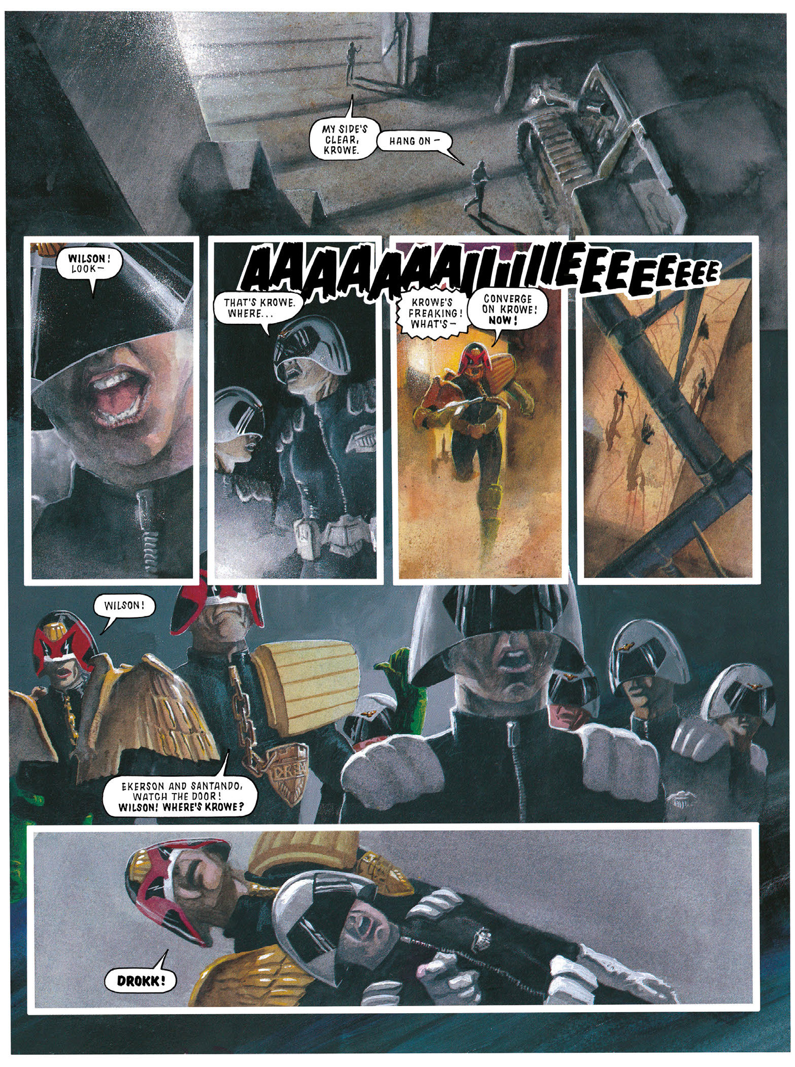 Essential Judge Dredd: Judgement Day (2023): Chapter TP - Page 9