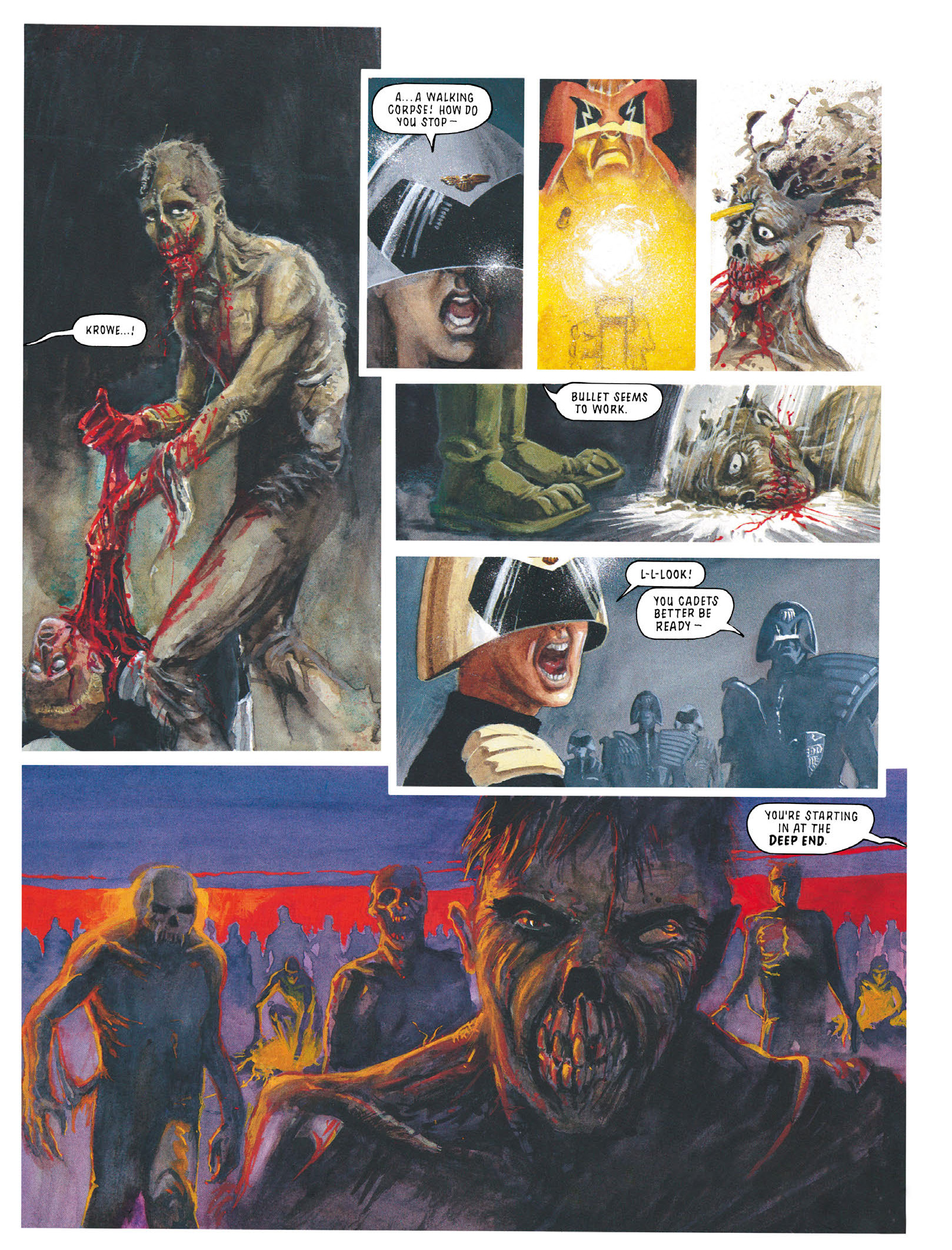 Essential Judge Dredd: Judgement Day (2023): Chapter TP - Page 10