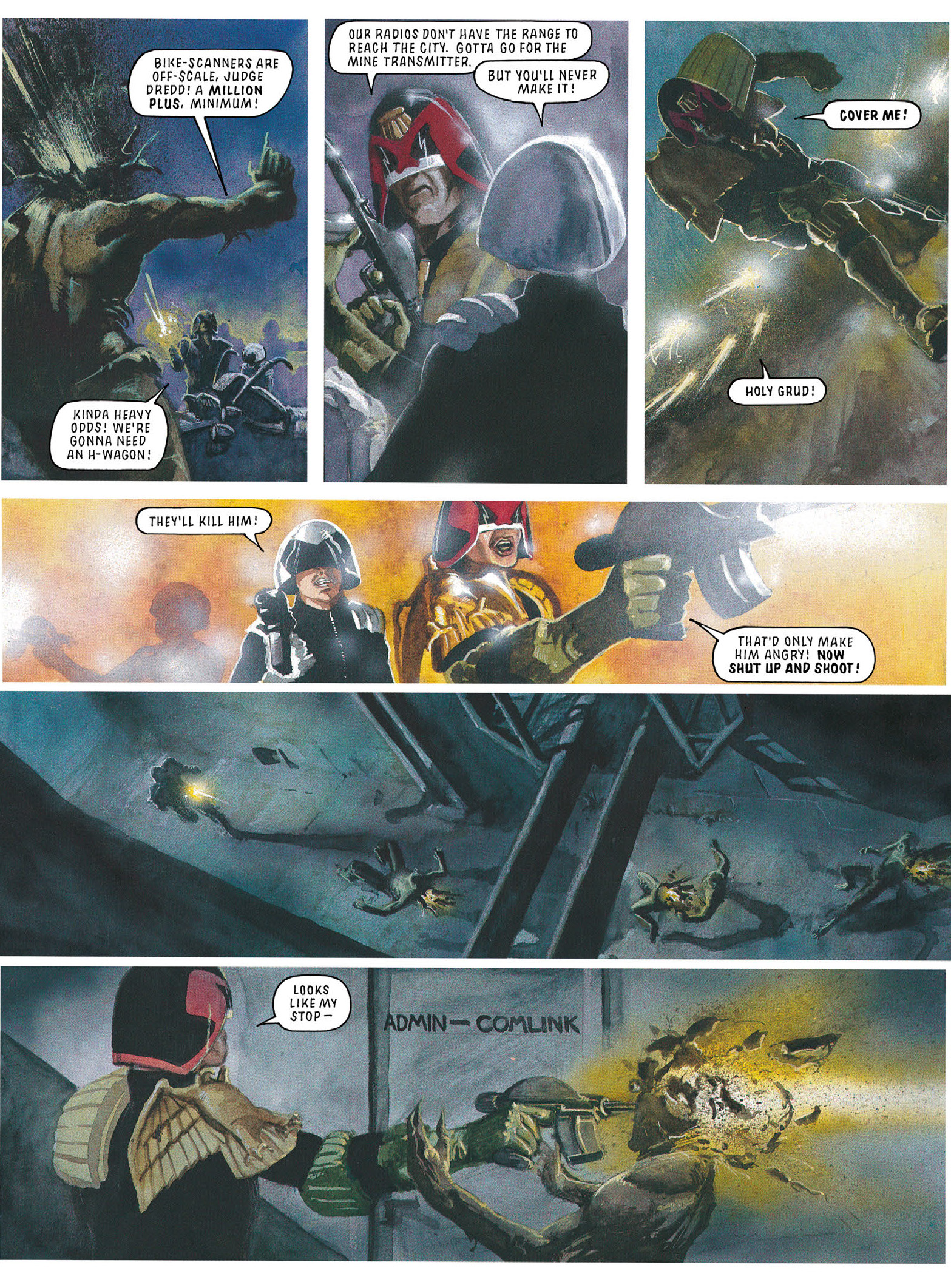 Essential Judge Dredd: Judgement Day (2023): Chapter TP - Page 14