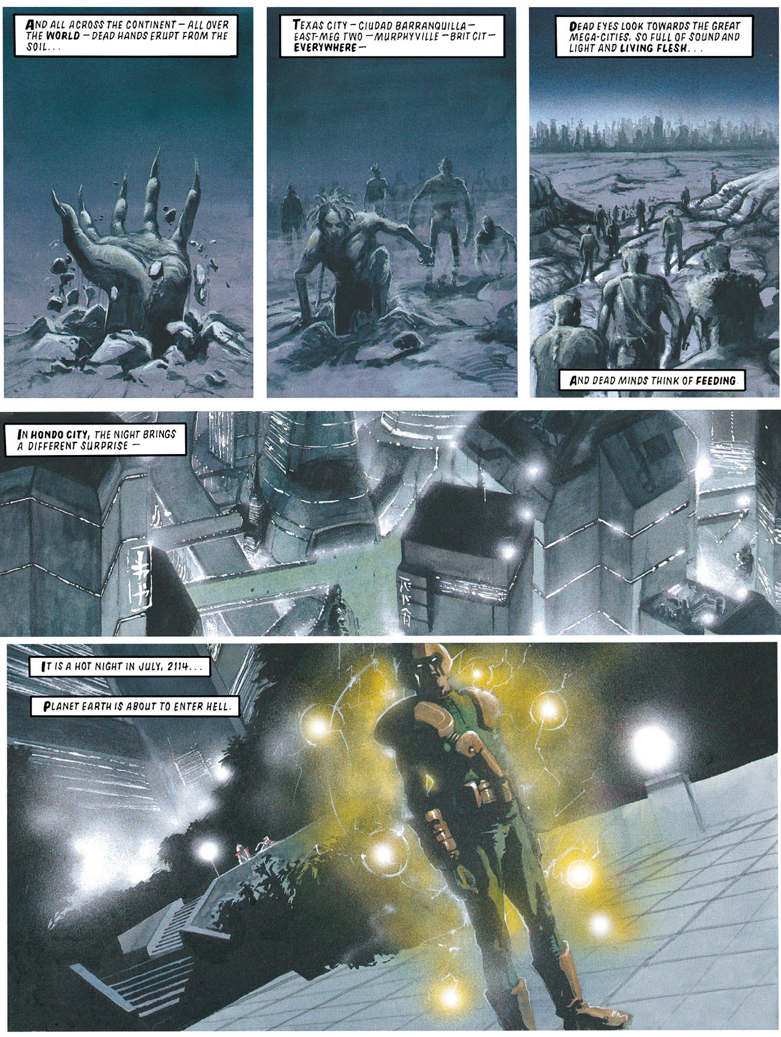 Essential Judge Dredd: Judgement Day (2023): Chapter TP - Page 17