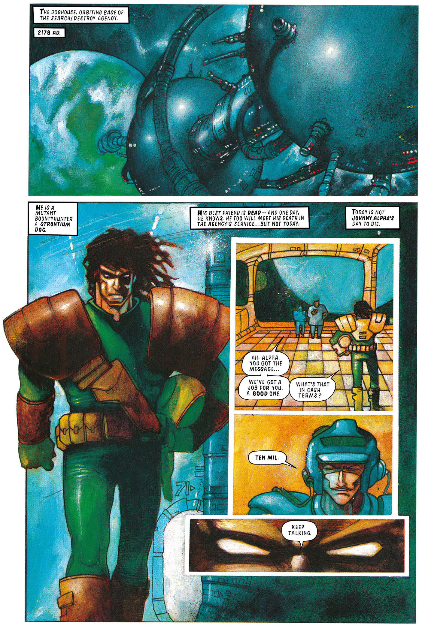 Essential Judge Dredd: Judgement Day (2023): Chapter TP - Page 20