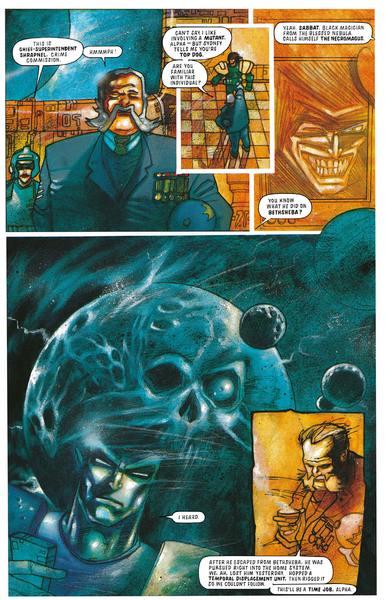 Essential Judge Dredd: Judgement Day (2023): Chapter TP - Page 21