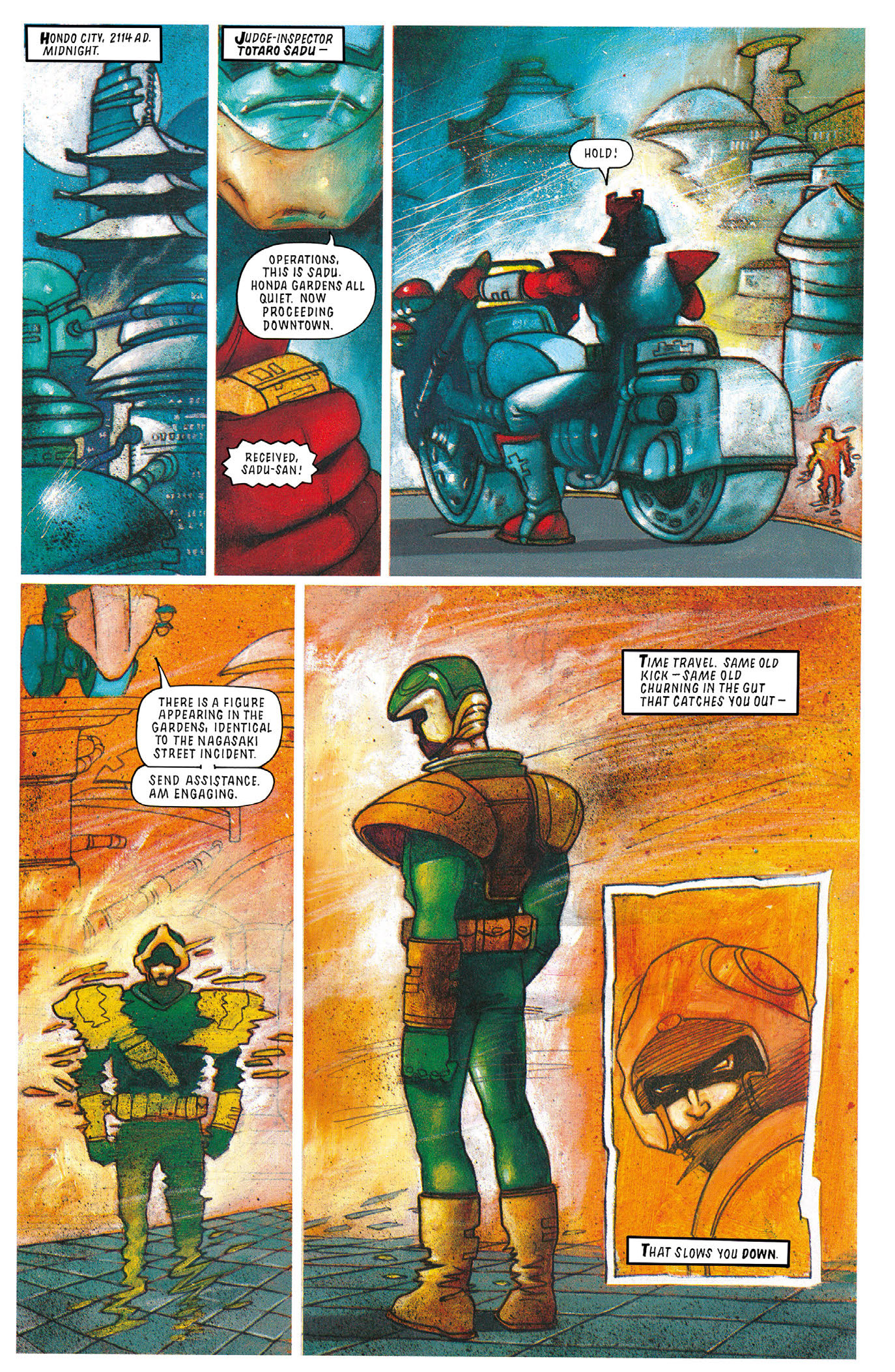 Essential Judge Dredd: Judgement Day (2023): Chapter TP - Page 23