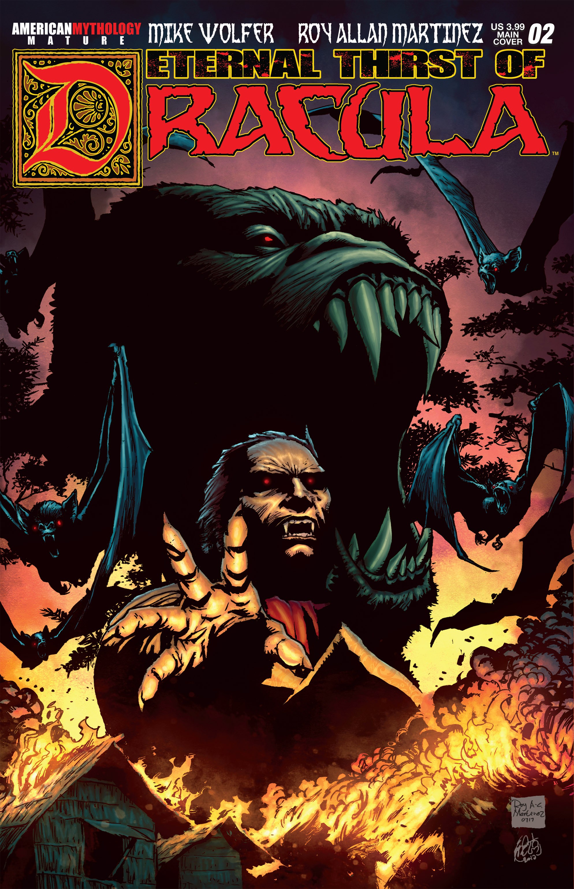 Eternal Thirst Of Dracula (2017): Chapter 2 - Page 1