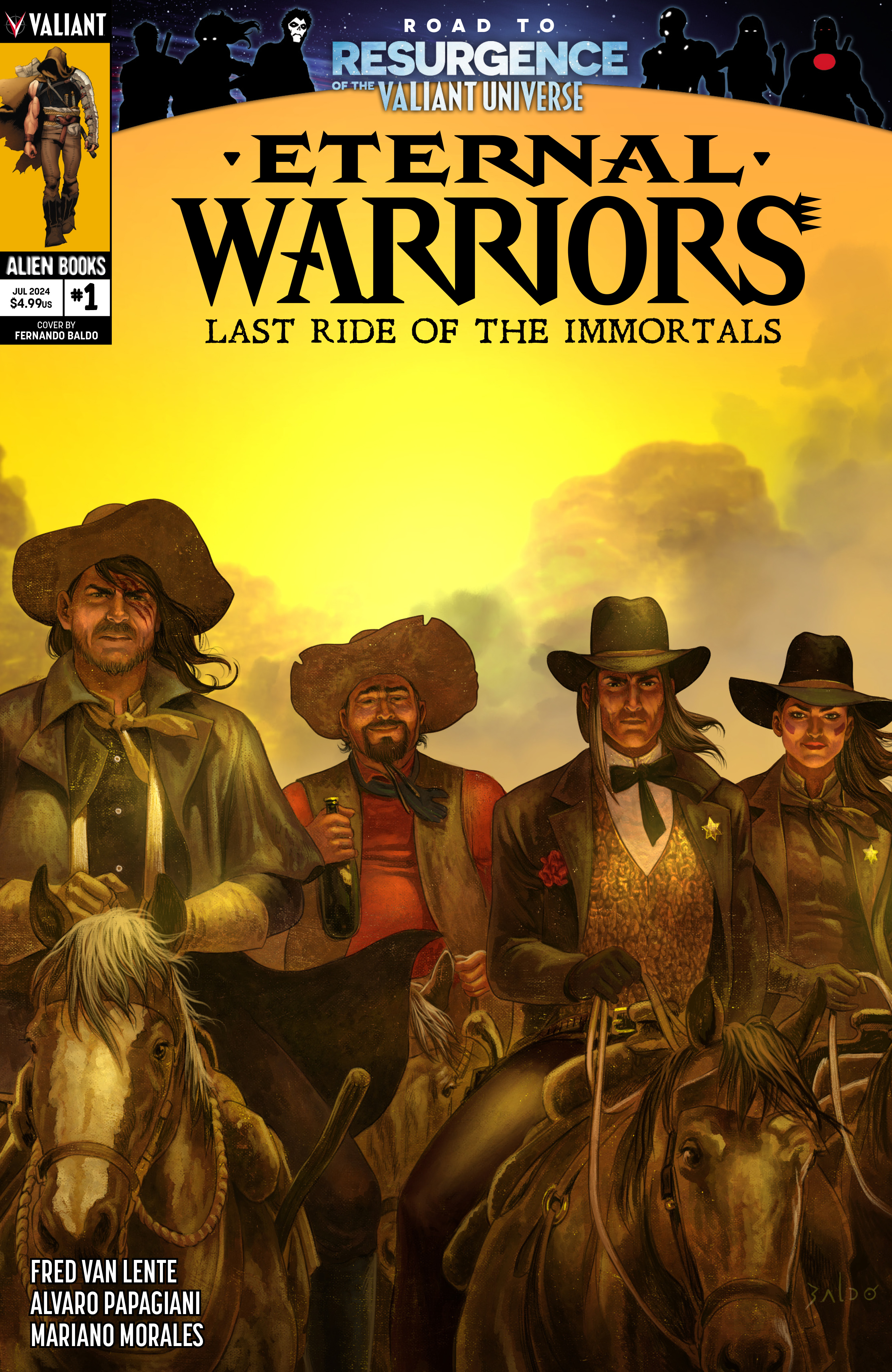 Eternal Warriors: Last Ride Of The Immortals (2024-): Chapter 1 - Page 1