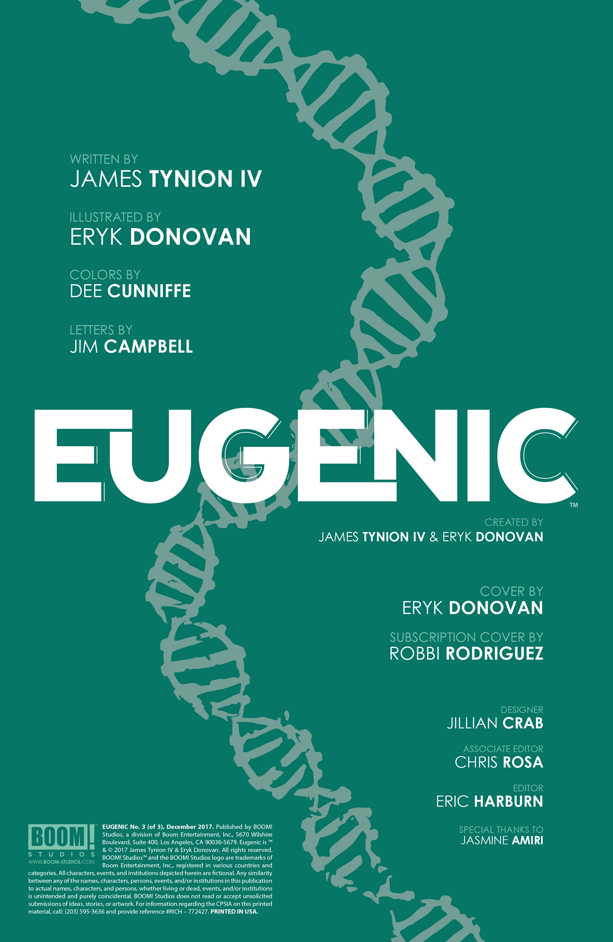 Eugenic (2017): Chapter 3 - Page 2