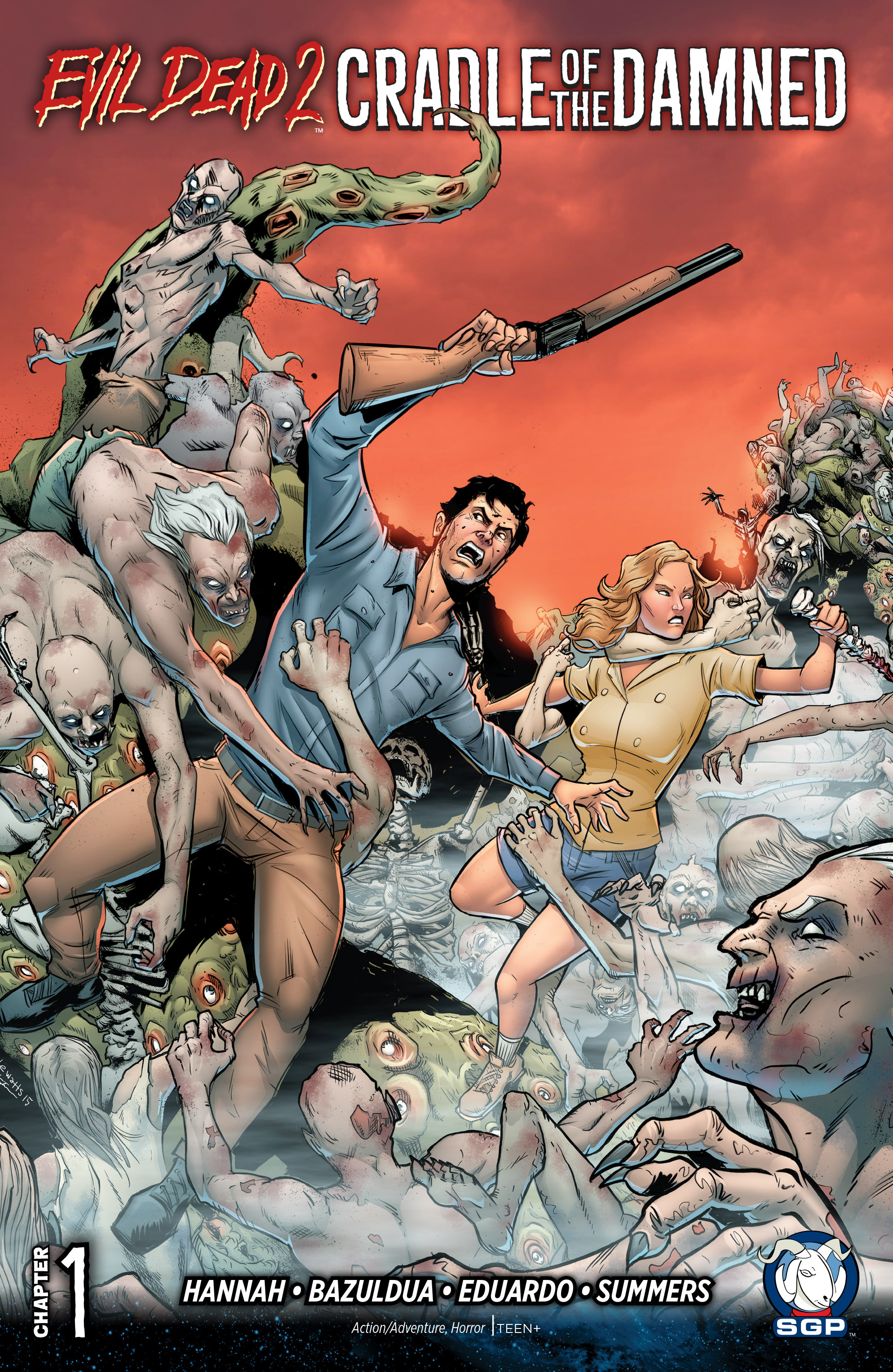 Evil Dead 2: Cradle of the Damned (2017): Chapter 1 - Page 1