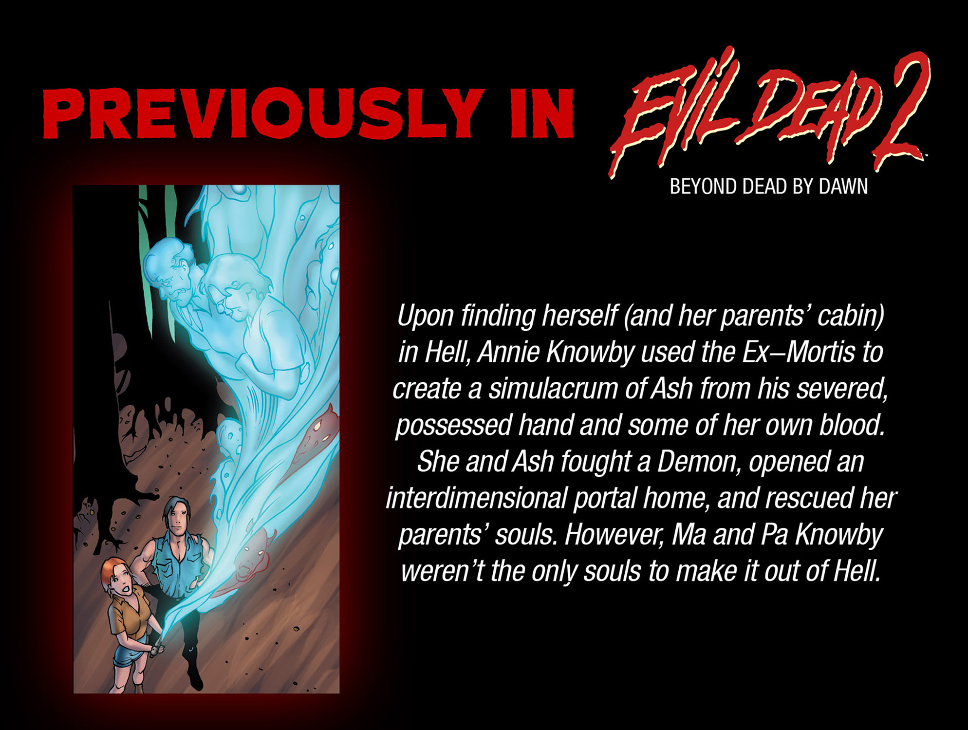 Evil Dead 2: Cradle of the Damned (2017): Chapter 1 - Page 3