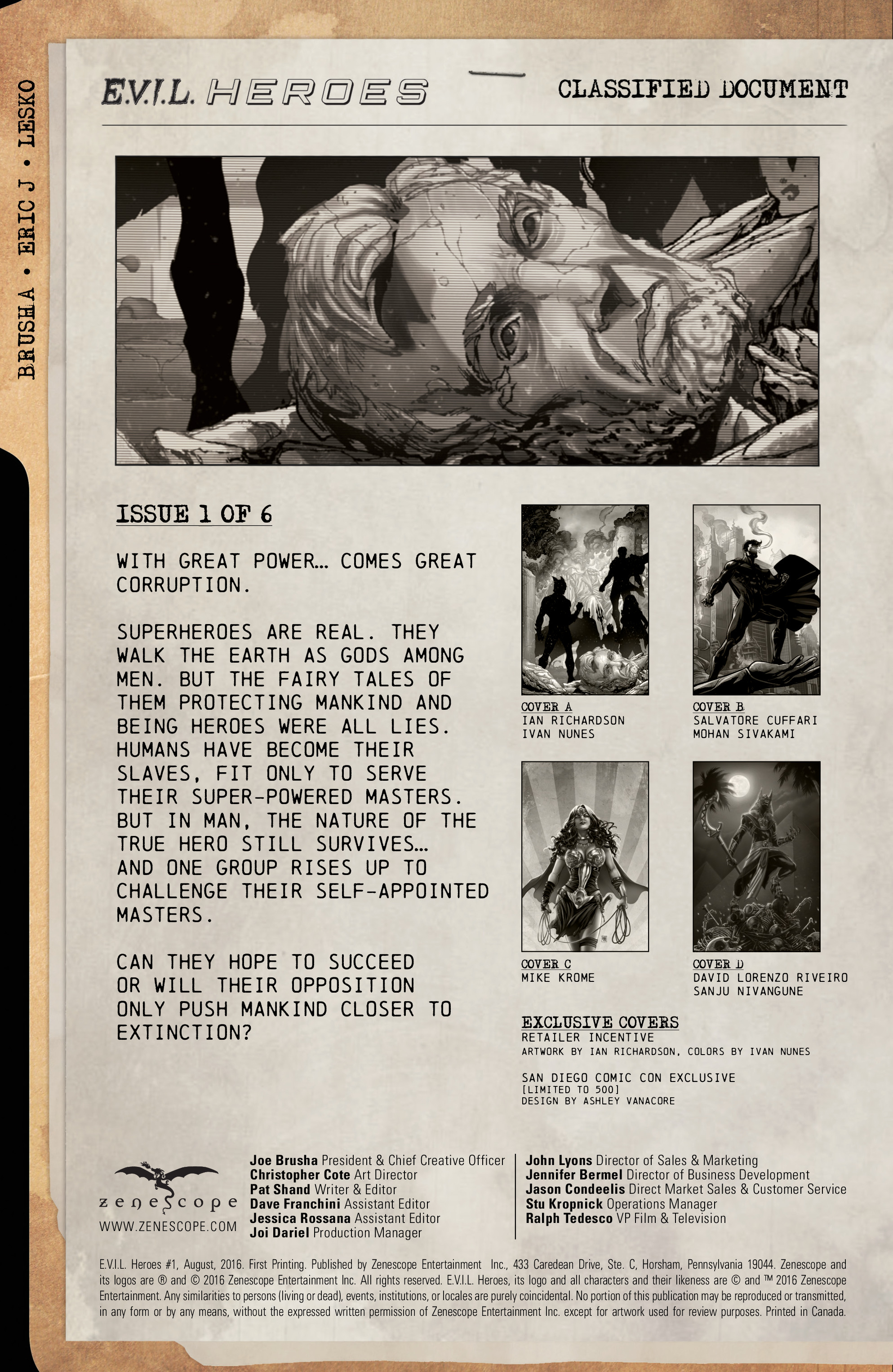 E.V.I.L. Heroes (2016-): Chapter 1 - Page 2