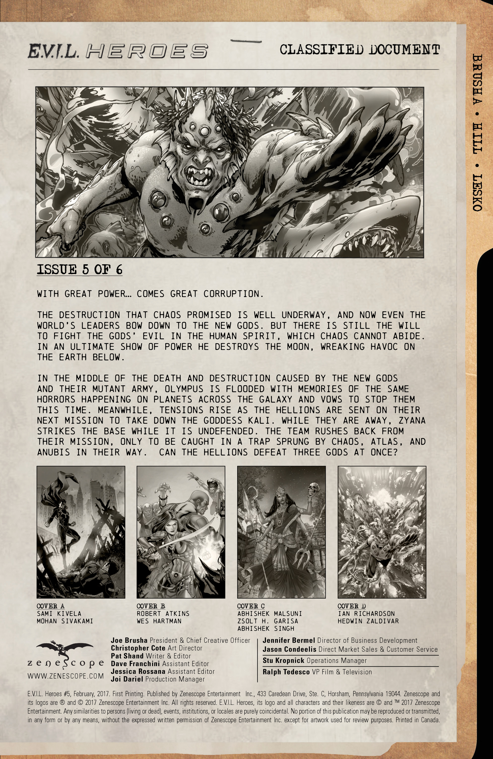 E.V.I.L. Heroes (2016-): Chapter 5 - Page 3