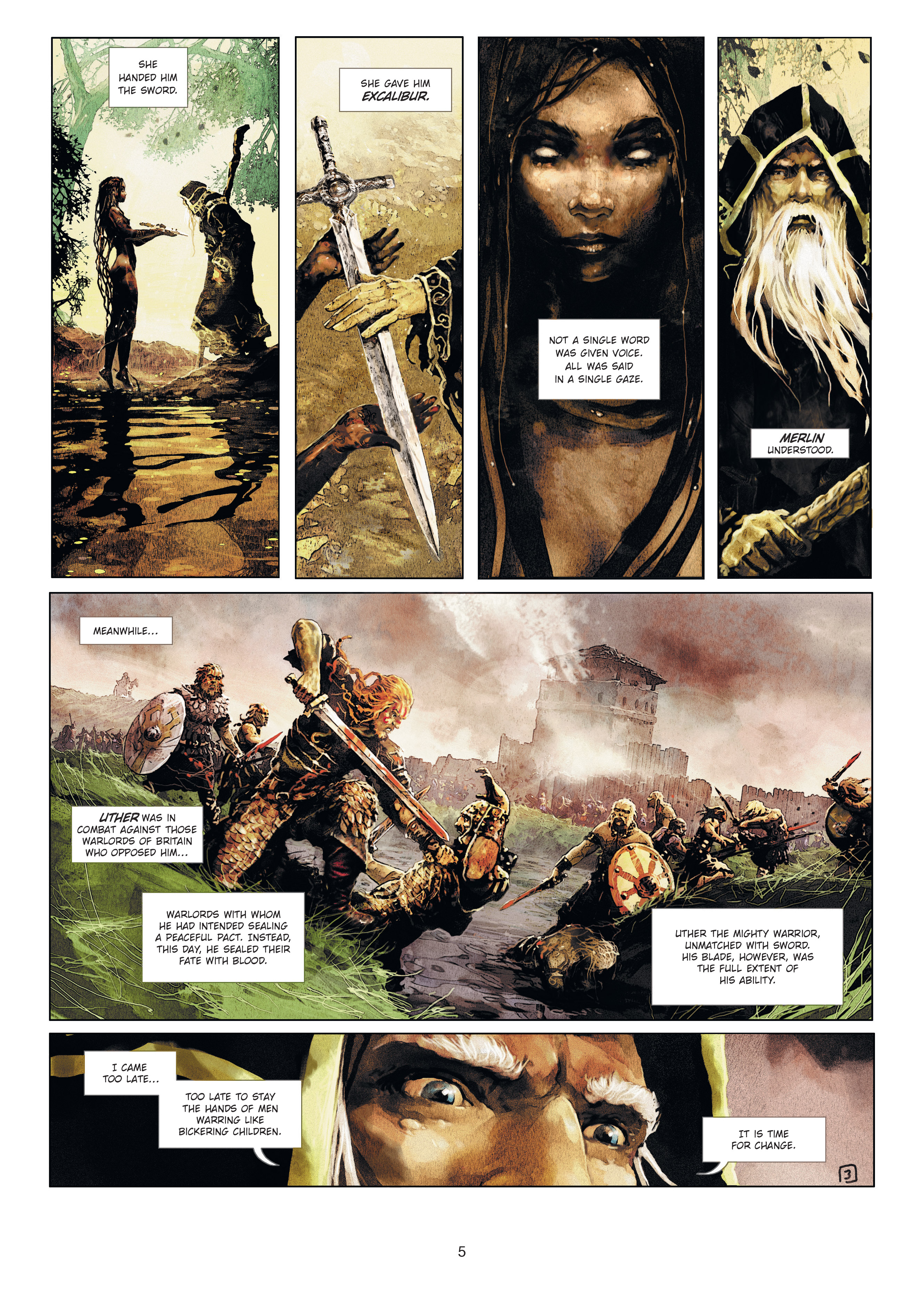 Excalibur - The Chronicles (2019-): Chapter 1 - Page 5