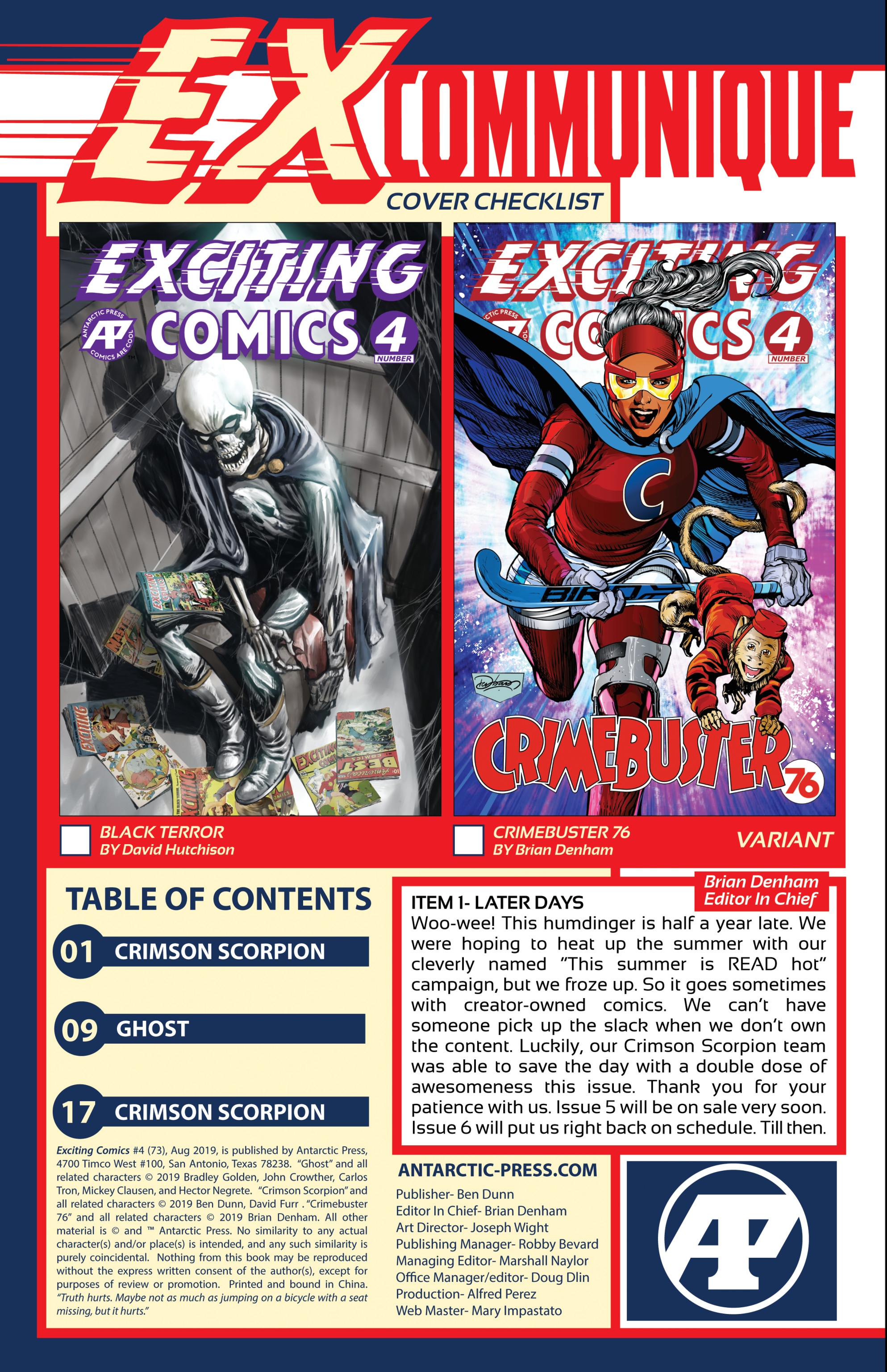 Exciting Comics (2019-): Chapter 4 - Page 2
