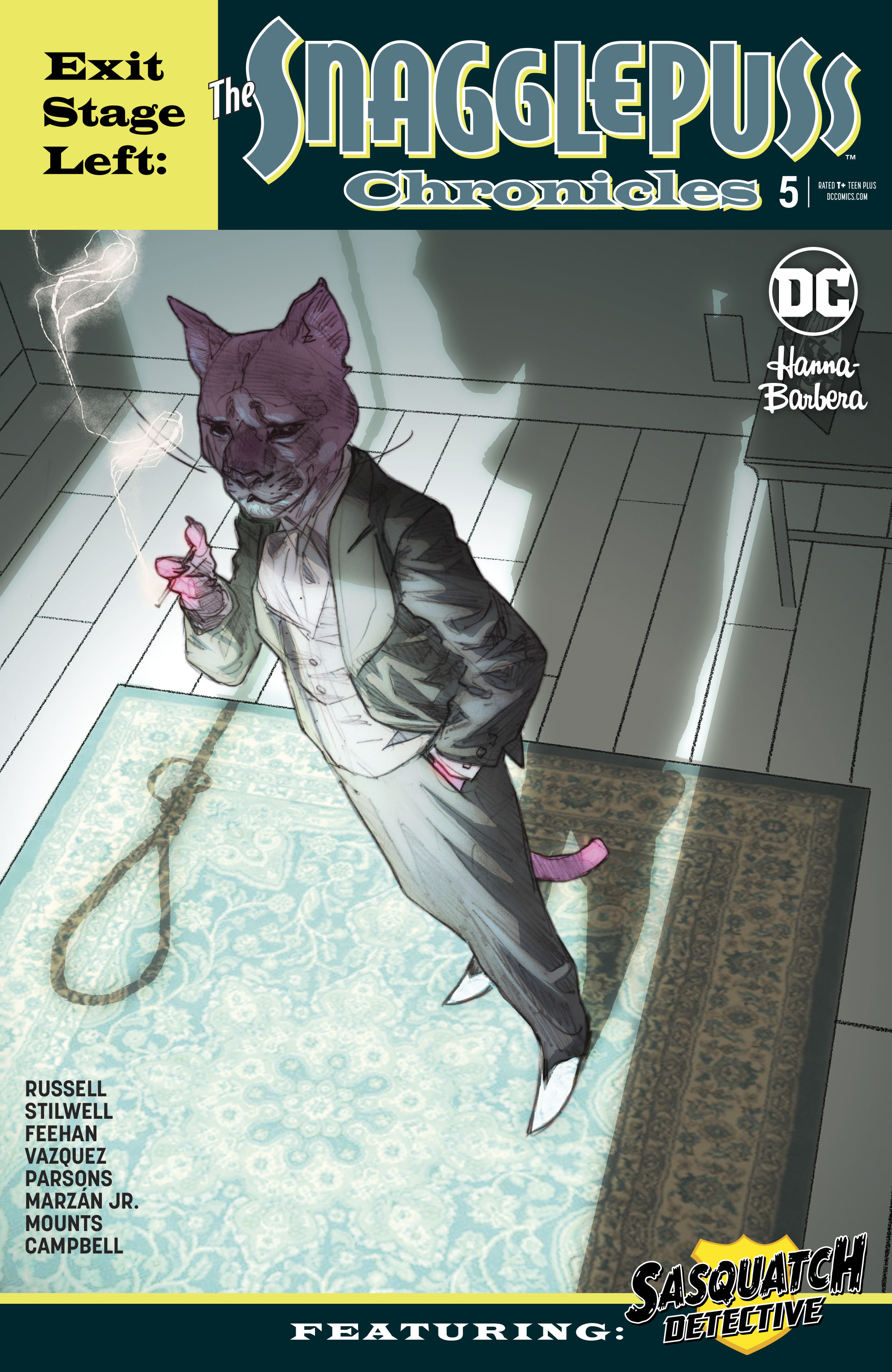 Exit Stage Left: The Snagglepuss Chronicles (2018-): Chapter 5 - Page 1