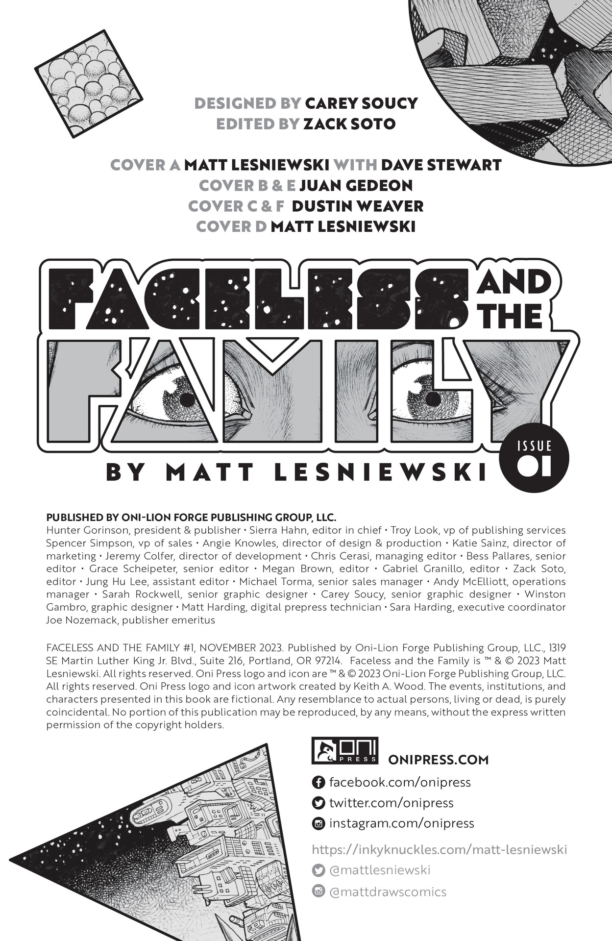 Faceless and the Family (2023-): Chapter 1 - Page 2