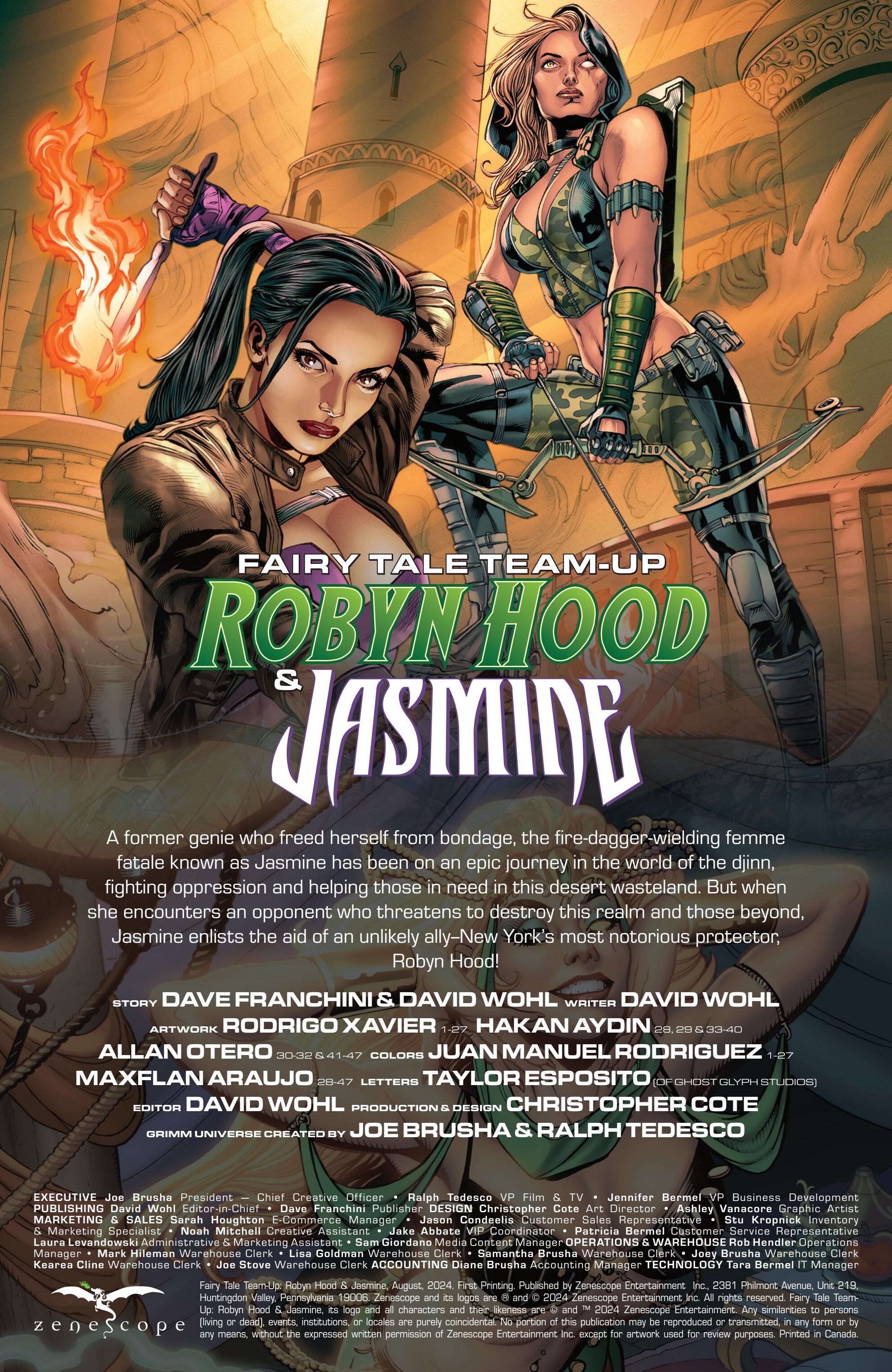 Fairy Tale Team-Up: Robyn Hood & Jasmine (2024-): Chapter 1 - Page 2