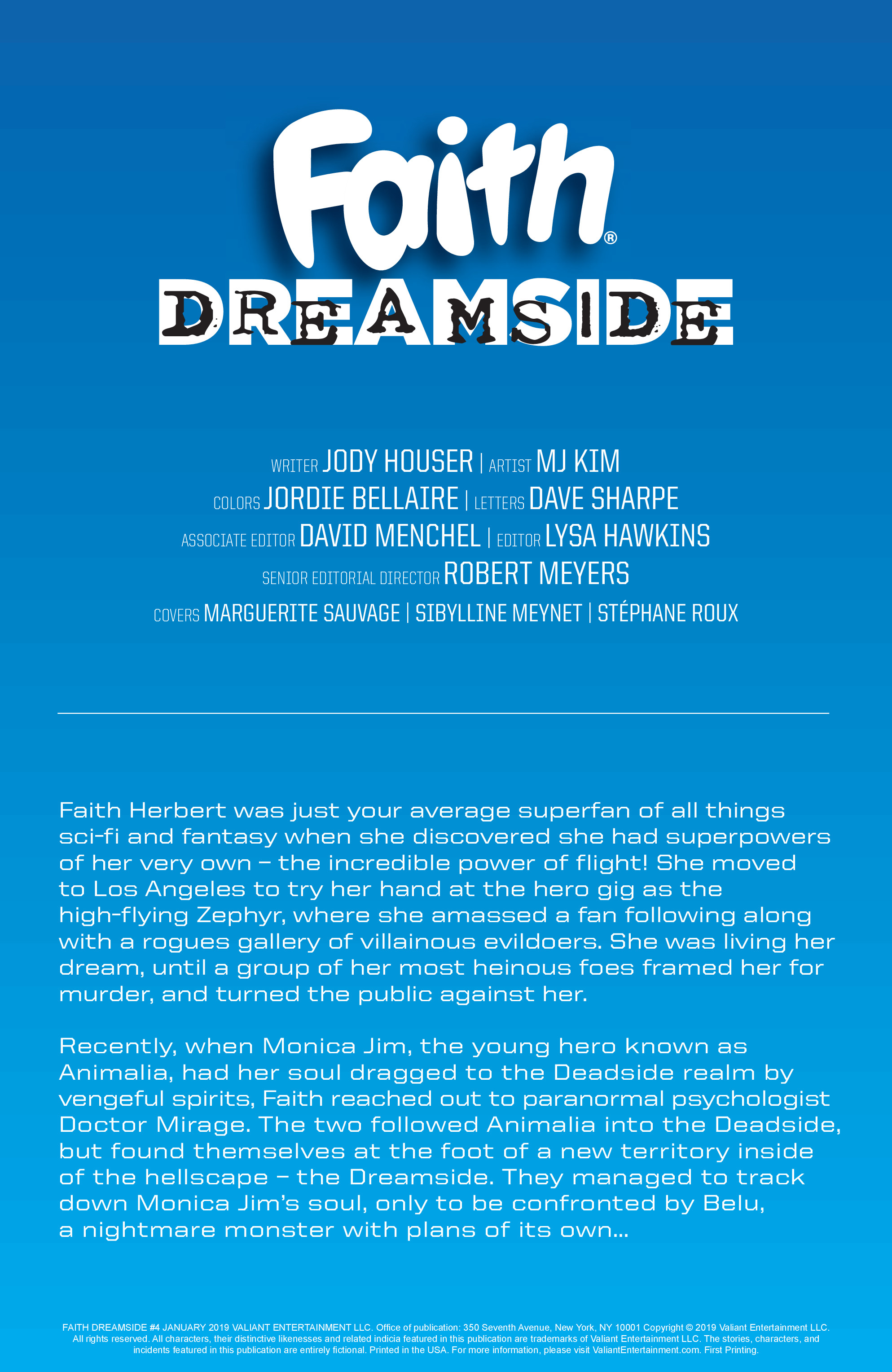 Faith: Dreamside (2018-): Chapter 4 - Page 2