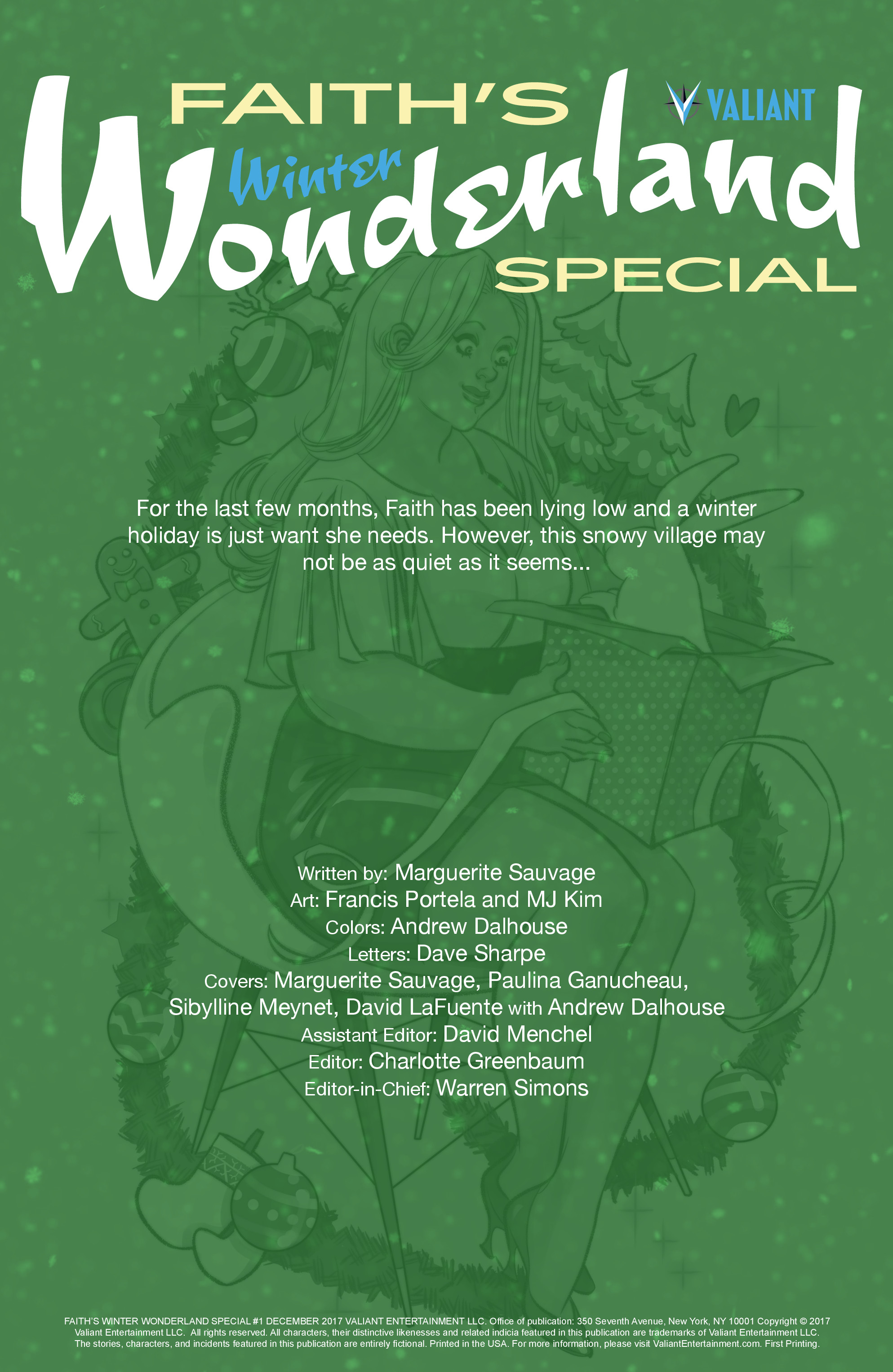 Faith's Winter Wonderland Special (2017): Chapter 1 - Page 2