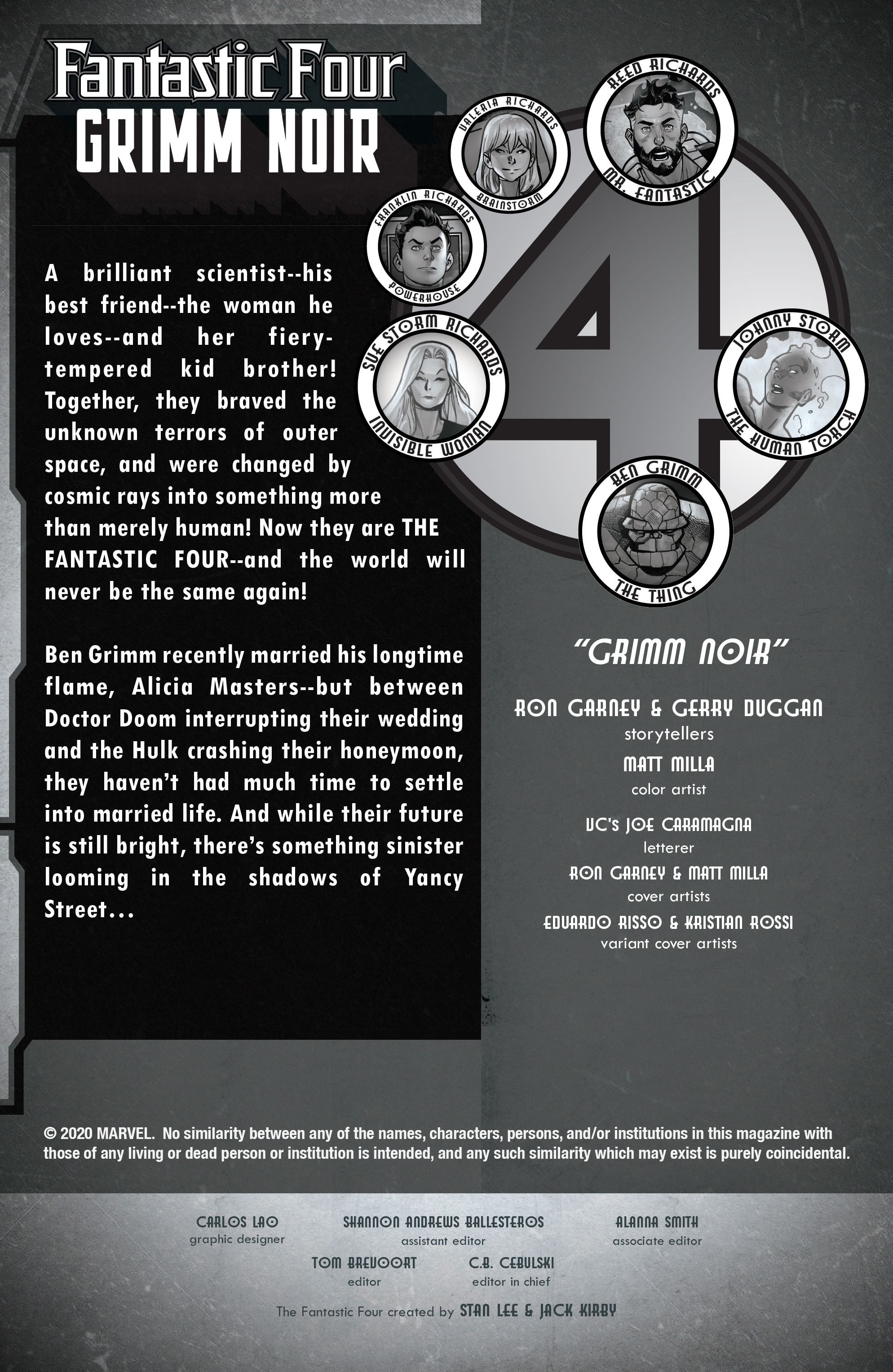 Fantastic Four: Grimm Noir (2020): Chapter 1 - Page 2