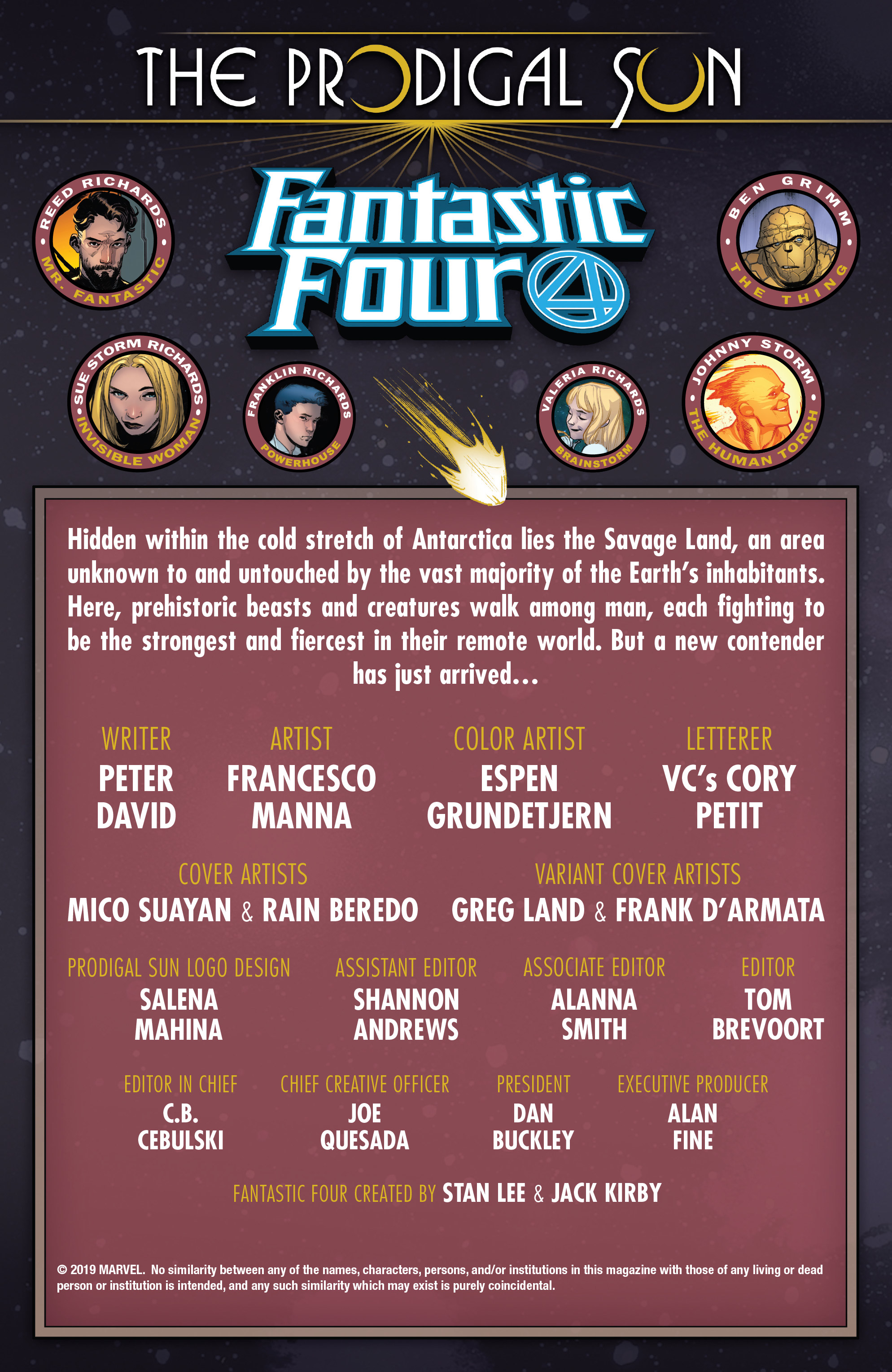 Fantastic Four: The Prodigal Sun (2019): Chapter 1 - Page 2