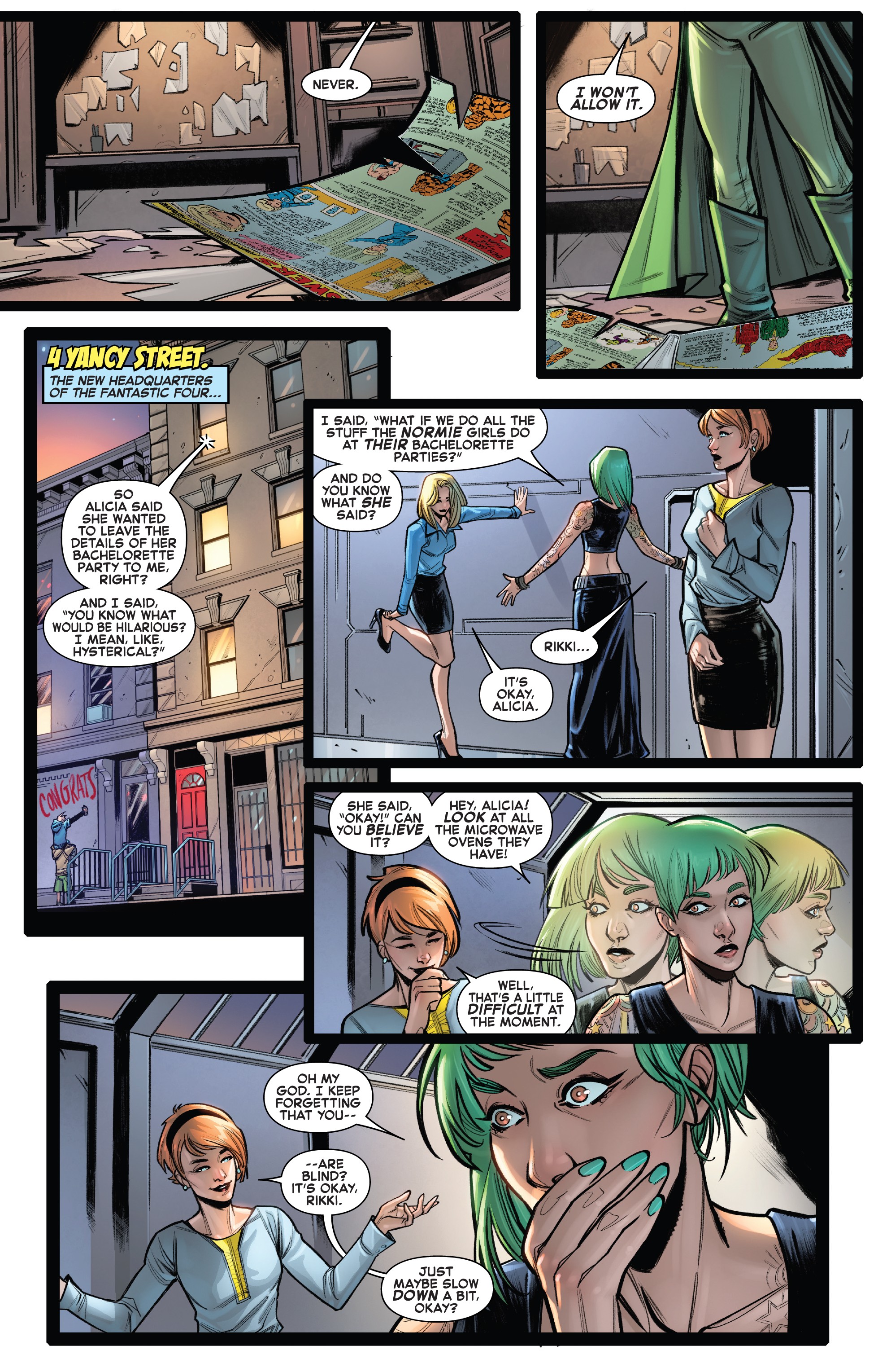 Fantastic Four: Wedding Special (2018): Chapter 1 - Page 5