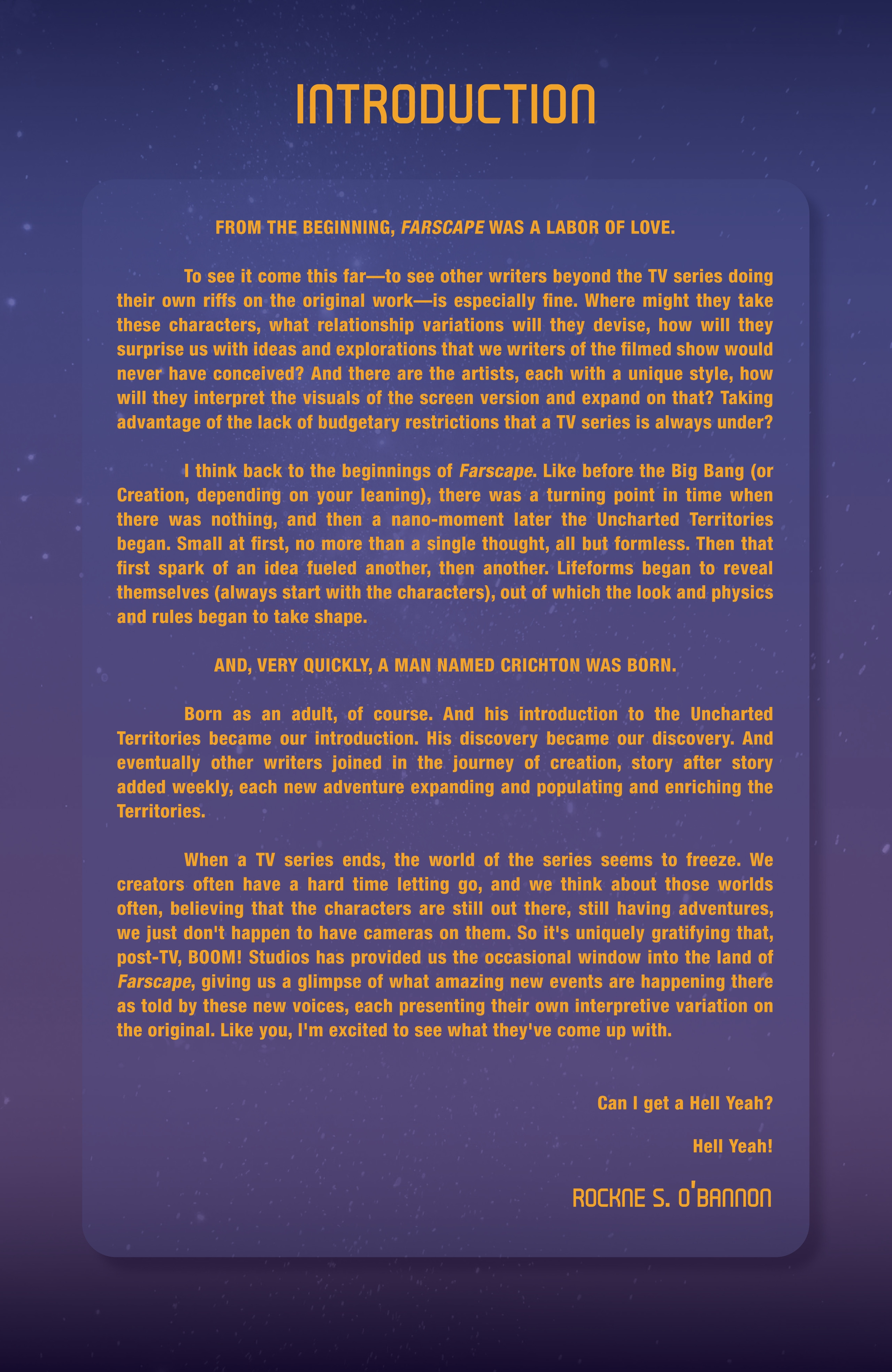 Farscape: 25th Anniversary Special (2024-): Chapter 1 - Page 3
