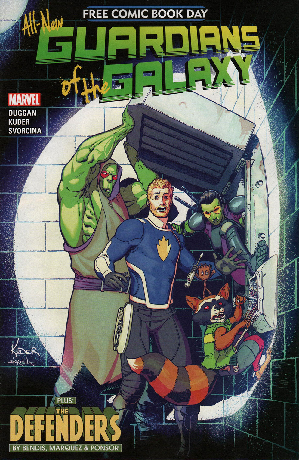 FCBD 2017 Collection: Chapter All-New-Guardians-of-the-Galaxy-TheDefenders - Page 1