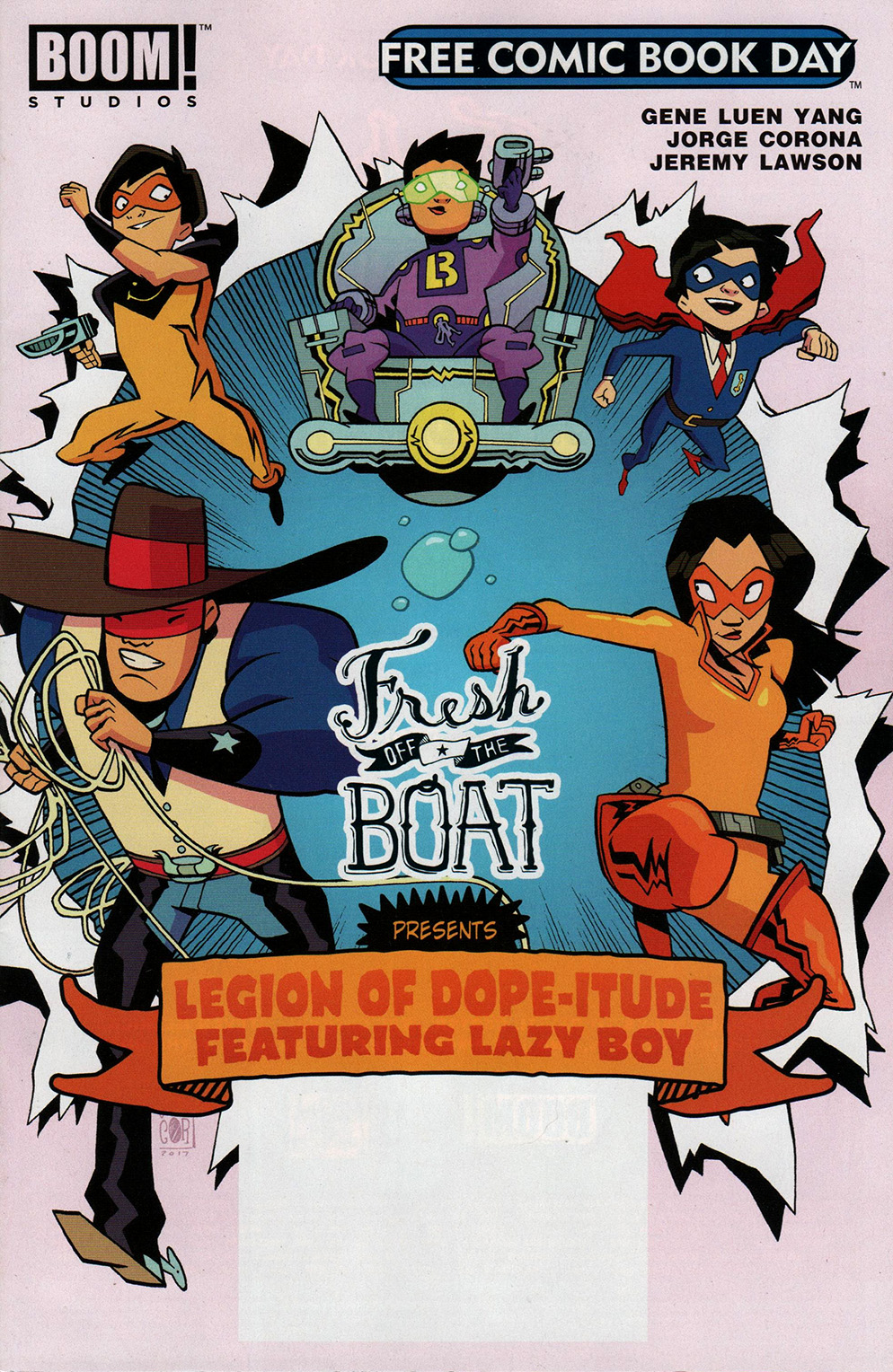 FCBD 2017 Collection: Chapter Fresh-Off-The-Boat - Page 1