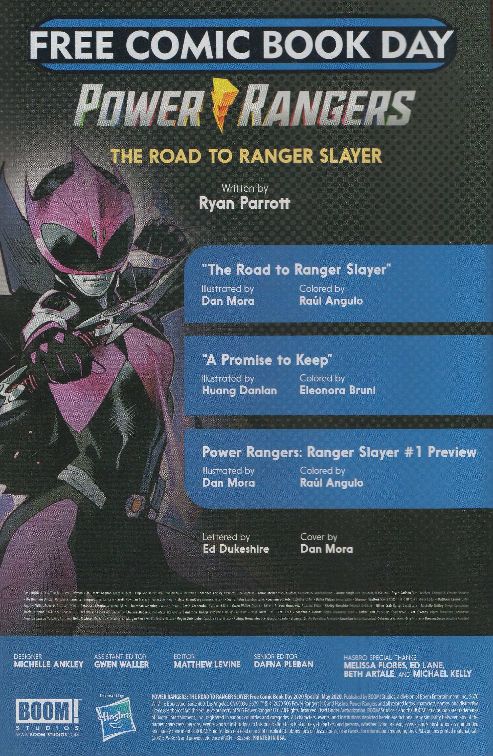 FCBD 2020 Collection: Chapter PowerRangers - Page 2