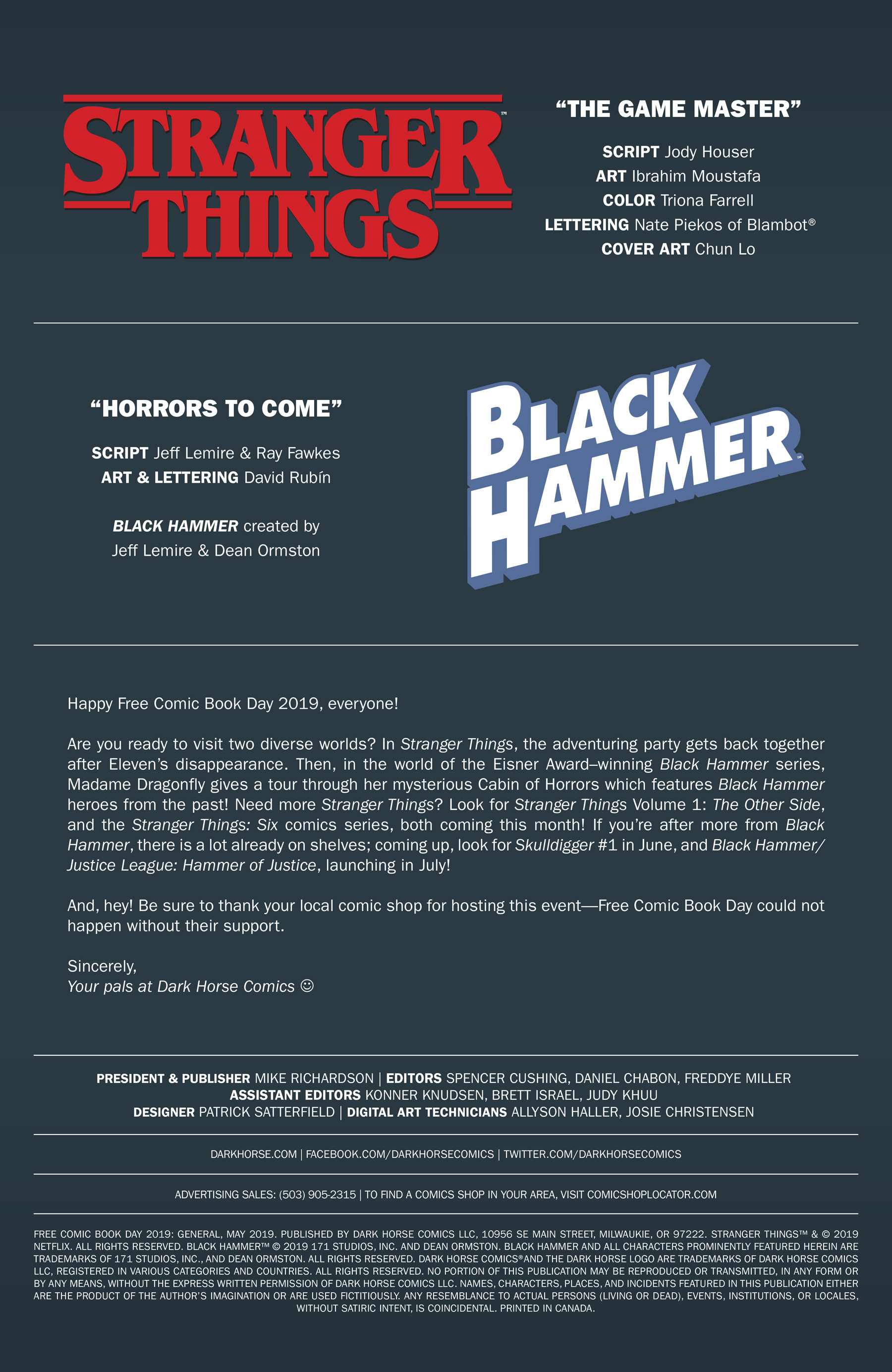 FCBD 2022 Collection: Chapter StrangerThingsft.BlackHammer - Page 2